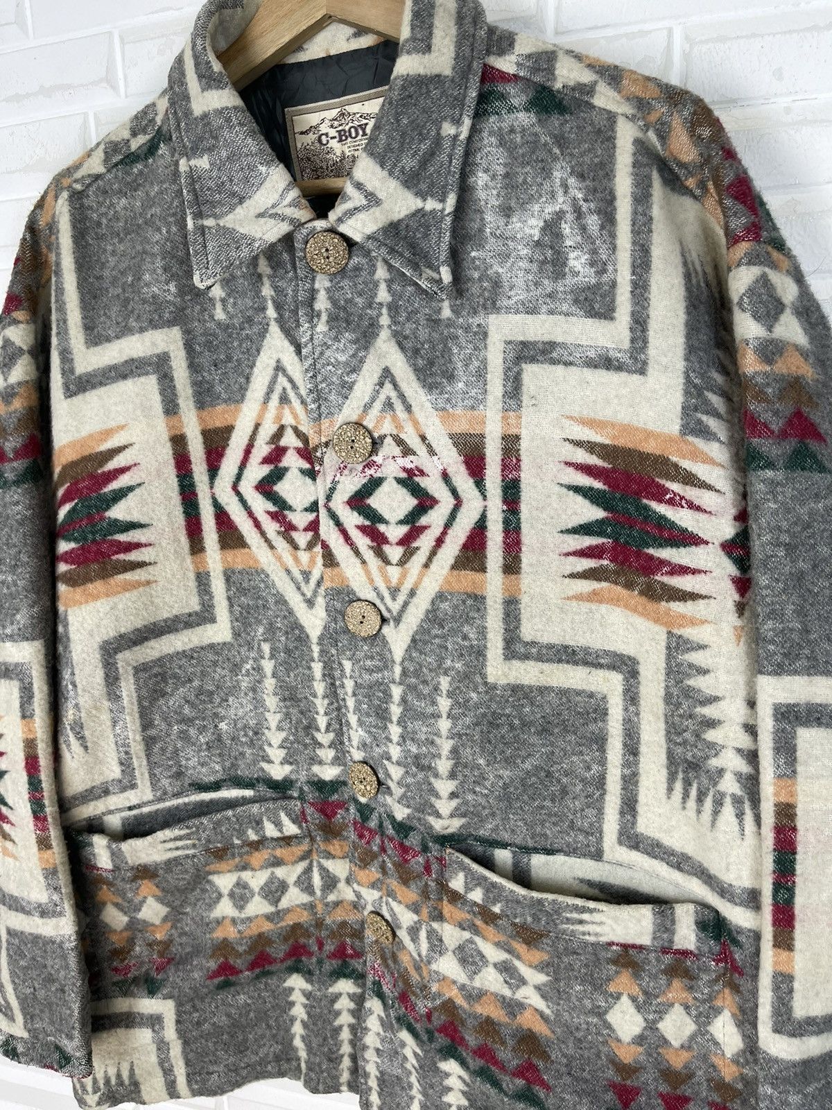 Pendleton ICONIC🔥90’s Pendleton Opening Ceremony Design CBoy Wool J Size US L / EU 52-54 / 3 - 7 Thumbnail