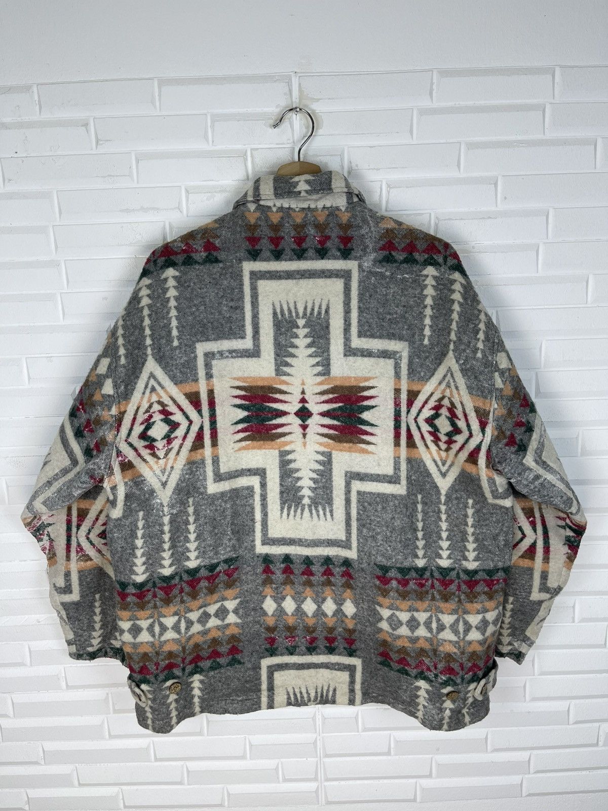 Pendleton ICONIC🔥90’s Pendleton Opening Ceremony Design CBoy Wool J Size US L / EU 52-54 / 3 - 2 Thumbnail