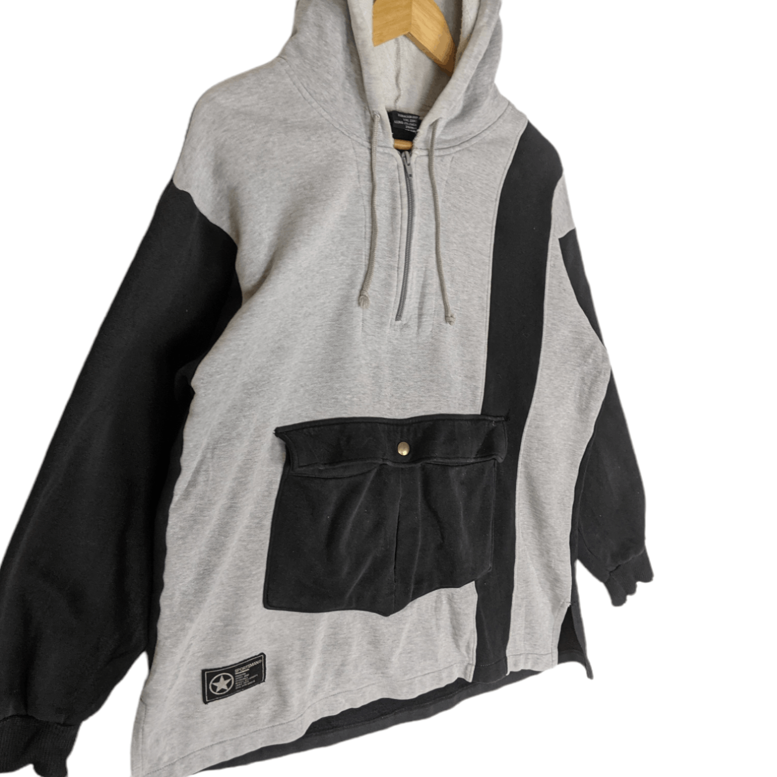 Mizuno × Vintage Vintage 90's SPORTSMAN Mizuno Hoodie Jumper Sweatshirt Size US M / EU 48-50 / 2 - 3 Thumbnail