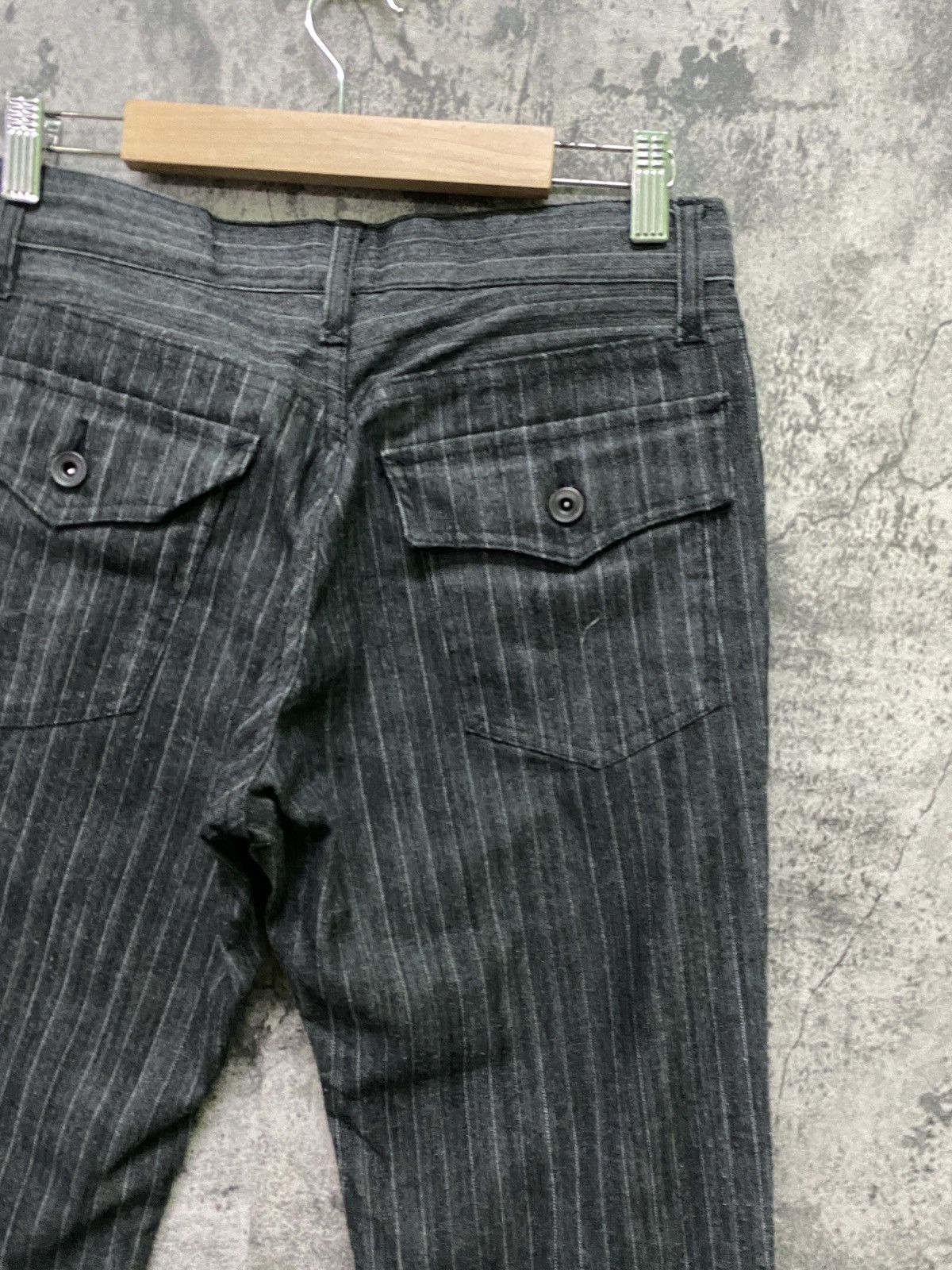 Comme Ca Ism × Japanese Brand Japanese Made COMME CA ISM Striped Pants Size US 28 / EU 44 - 13 Thumbnail
