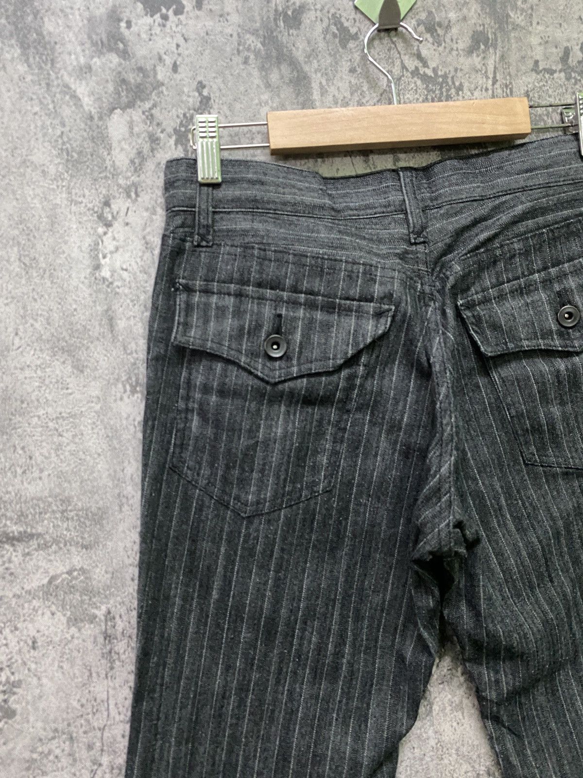 Comme Ca Ism × Japanese Brand Japanese Made COMME CA ISM Striped Pants Size US 28 / EU 44 - 12 Thumbnail