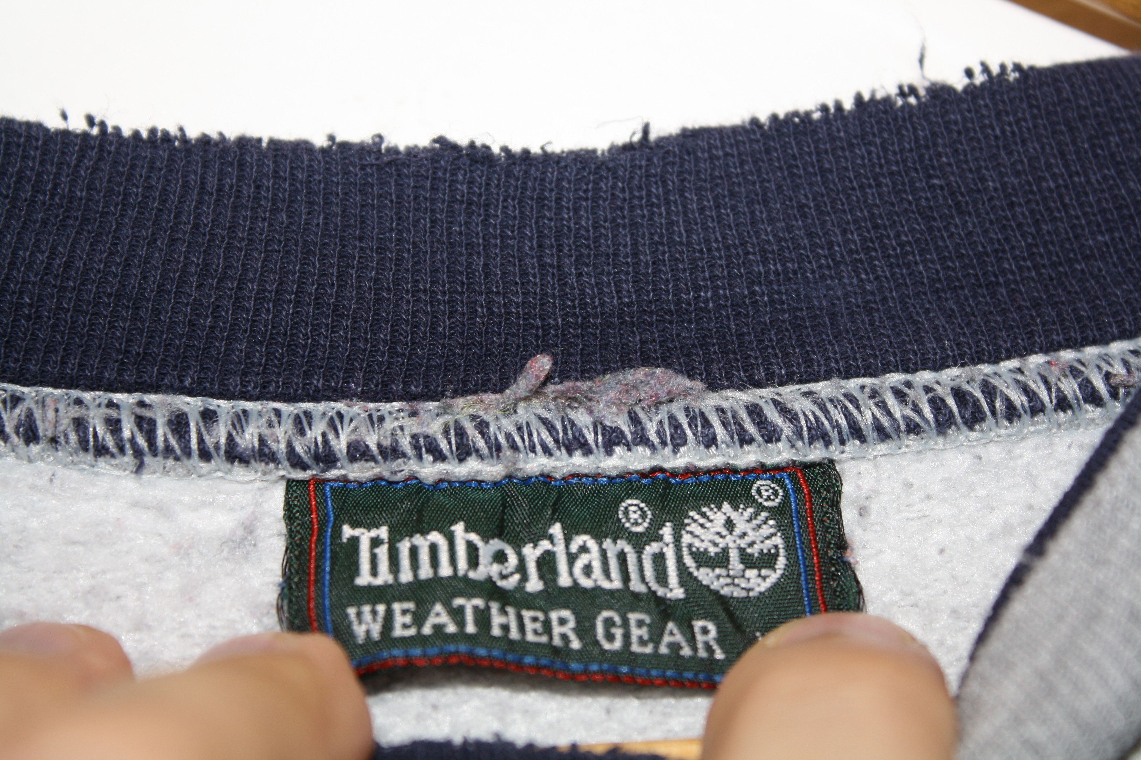 Timberland Vintage Timberland Center Logo Sweatshirt Grey Size US XL / EU 56 / 4 - 12 Thumbnail