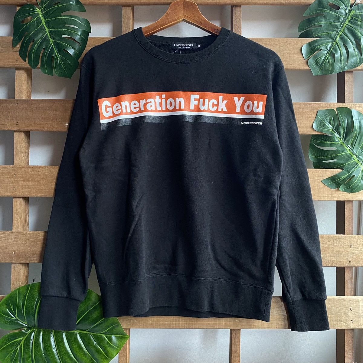 Undercover AW99 Undercover Generation Fuck You Sweatshirt Crewneck