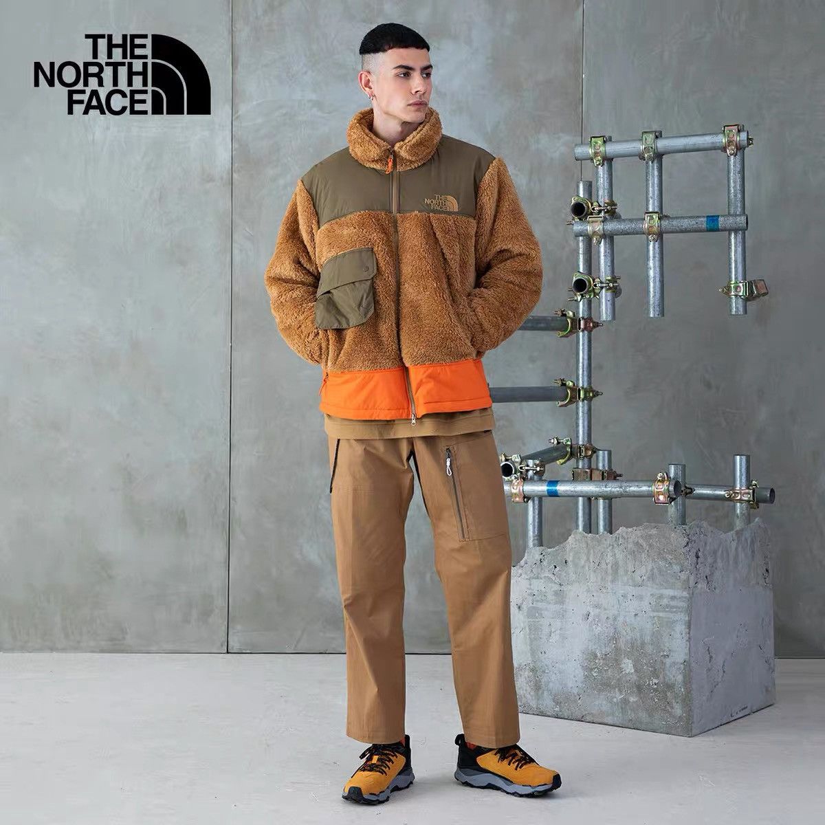 Kazuki Kuraishi × The North Face Urban Exploration Black Series KK FLEECE HYBRID JACKET Size US L / EU 52-54 / 3 - 5 Thumbnail