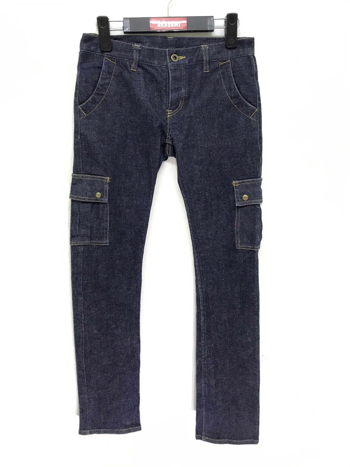 Hysteric Glamour 🎶Hysterics Skinny Cargo Denim Stretch🎶 Size US 28 / EU 44 - 3 Thumbnail