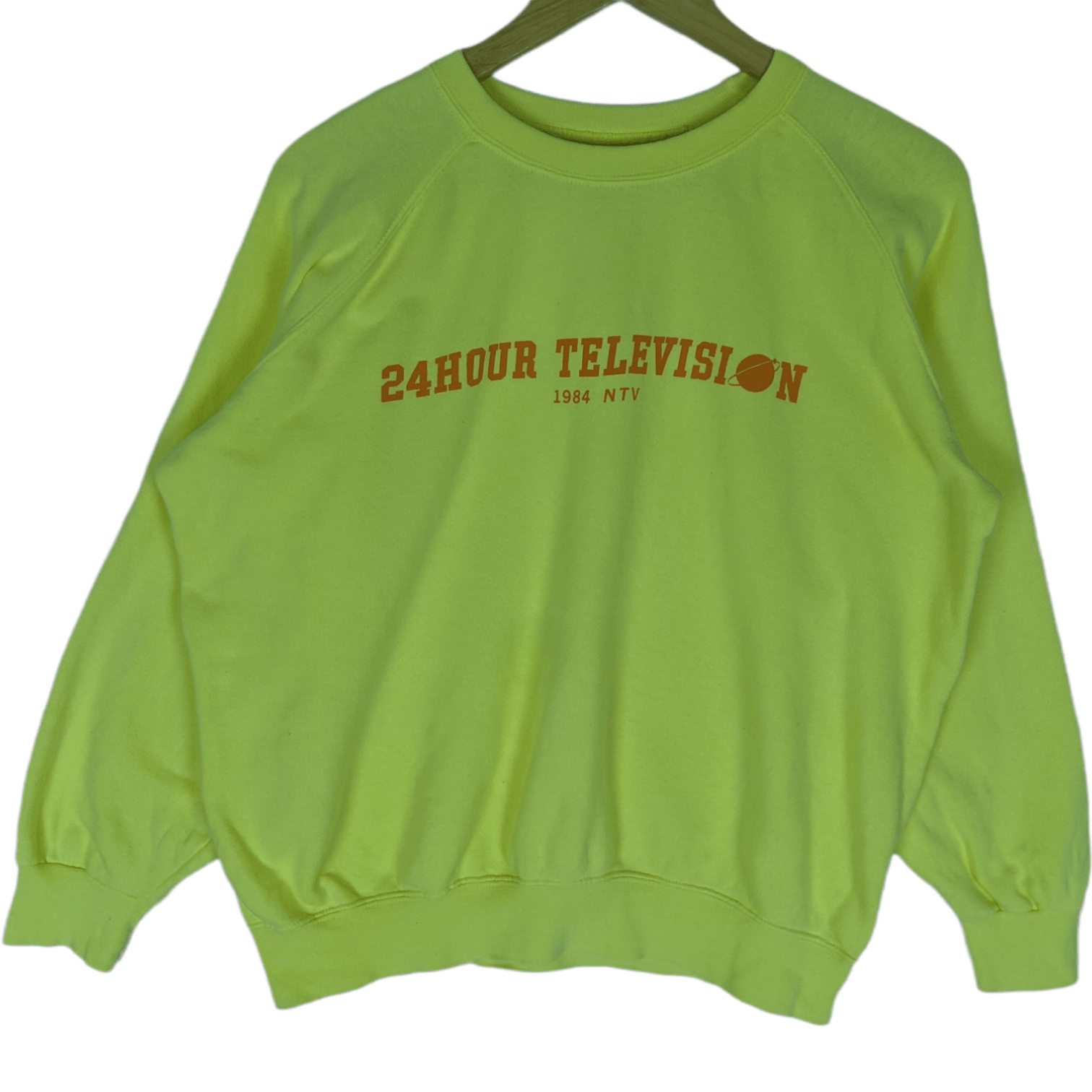 Japanese Brand 24 HOUR TELEVISION 1984 NTV Crewneck Jumper Sweatshirt Size US M / EU 48-50 / 2 - 2 Thumbnail