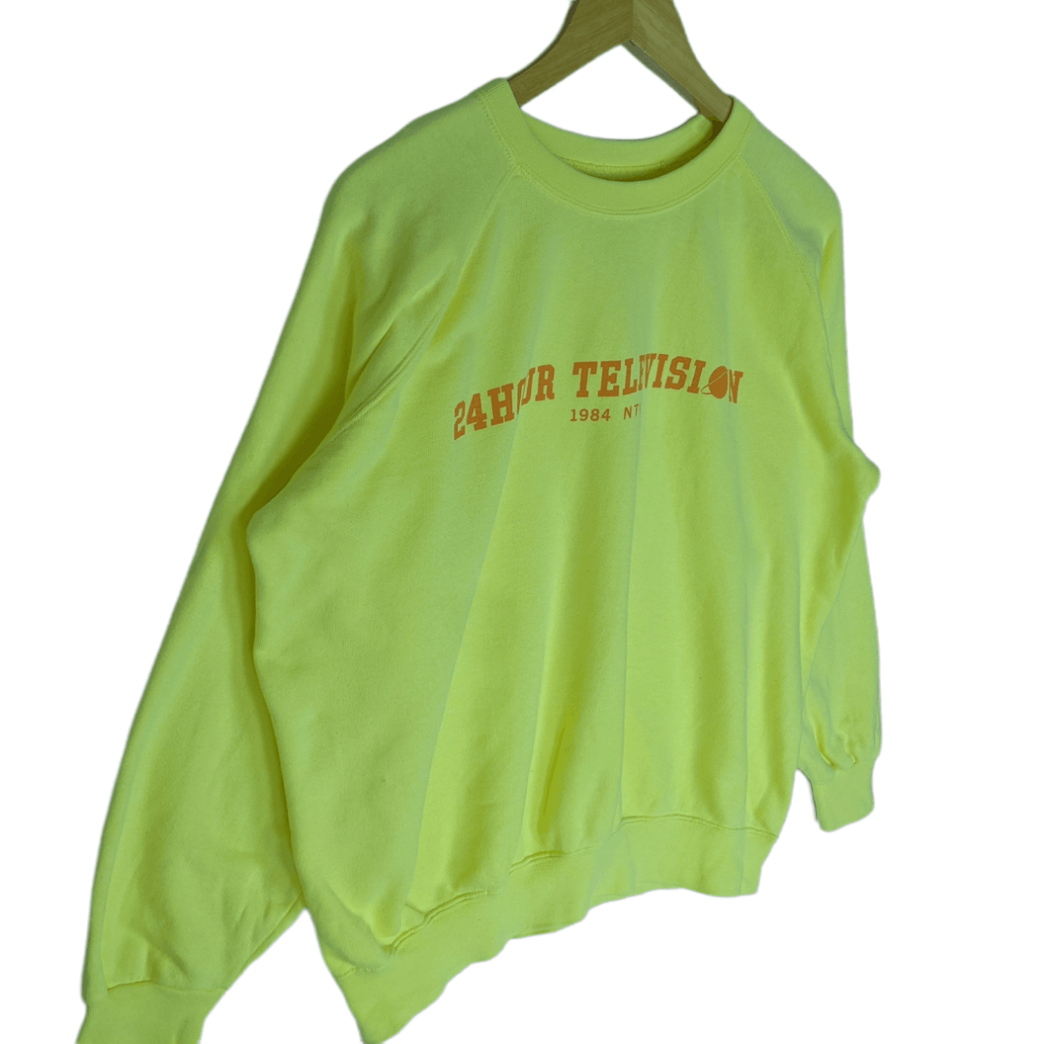 Japanese Brand 24 HOUR TELEVISION 1984 NTV Crewneck Jumper Sweatshirt Size US M / EU 48-50 / 2 - 3 Thumbnail