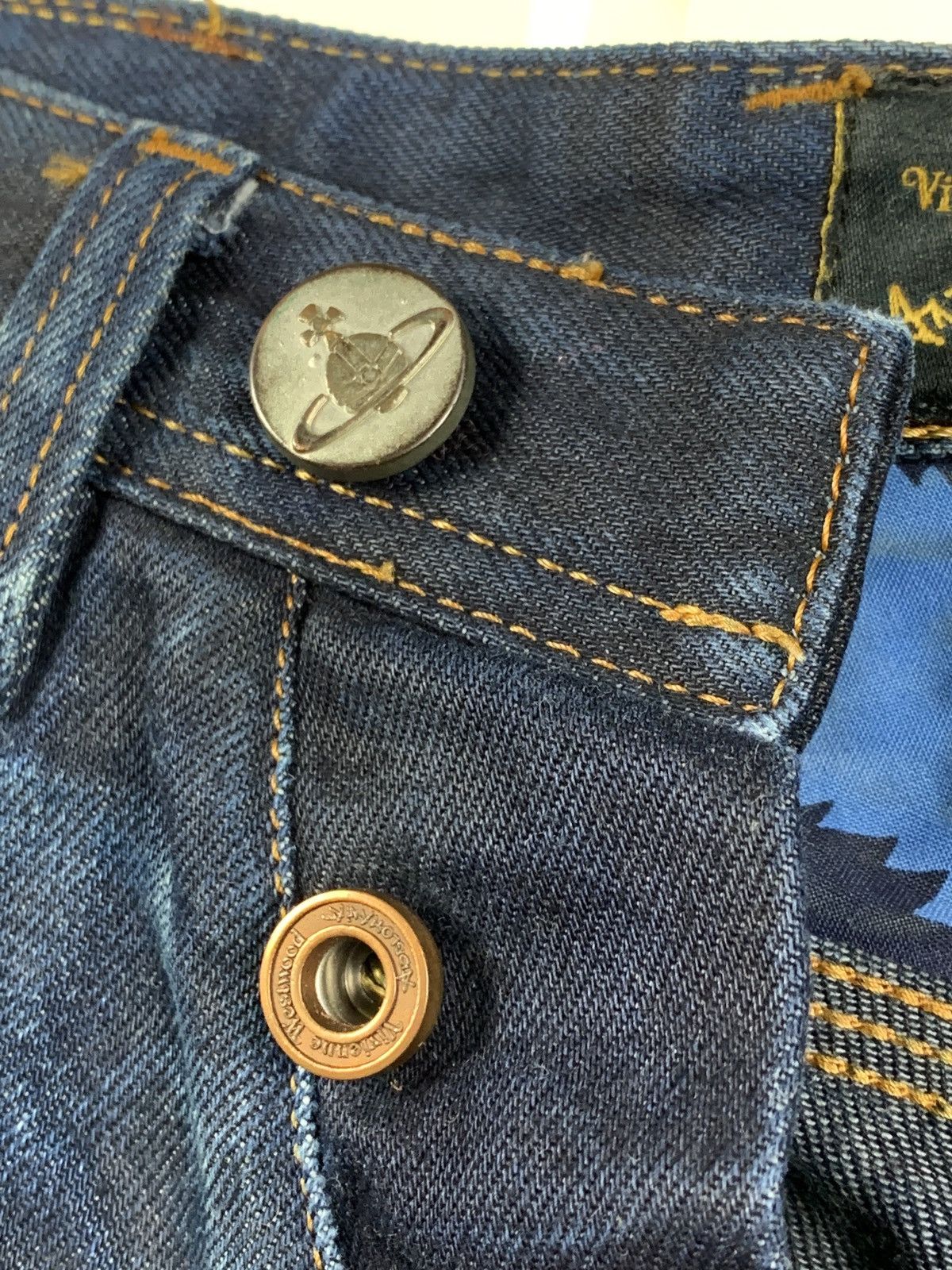 Vintage Vintage Vivienne Westwood Anglomania Denim Jeans Pants Size US 32 / EU 48 - 19 Thumbnail