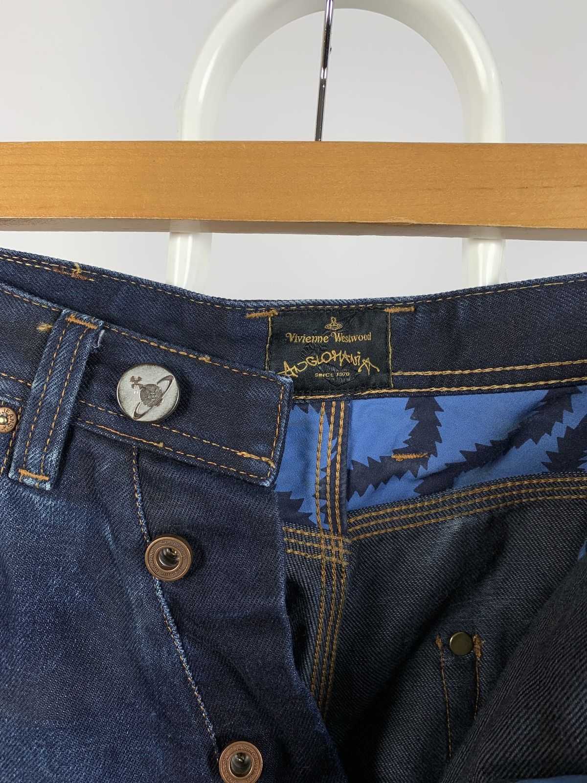 Vintage Vintage Vivienne Westwood Anglomania Denim Jeans Pants Size US 32 / EU 48 - 18 Thumbnail