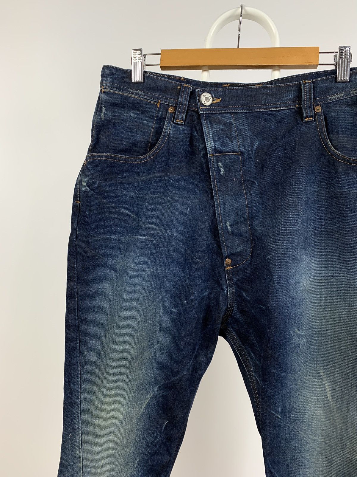 Vintage Vintage Vivienne Westwood Anglomania Denim Jeans Pants Size US 32 / EU 48 - 9 Thumbnail