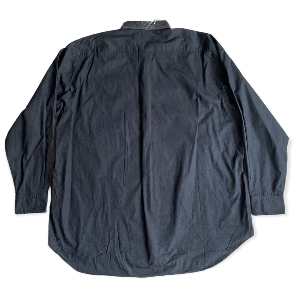 Comme des Garcons Vintage 1996 Clear Vinyl Collar Oversize Shirt Size US M / EU 48-50 / 2 - 3 Thumbnail