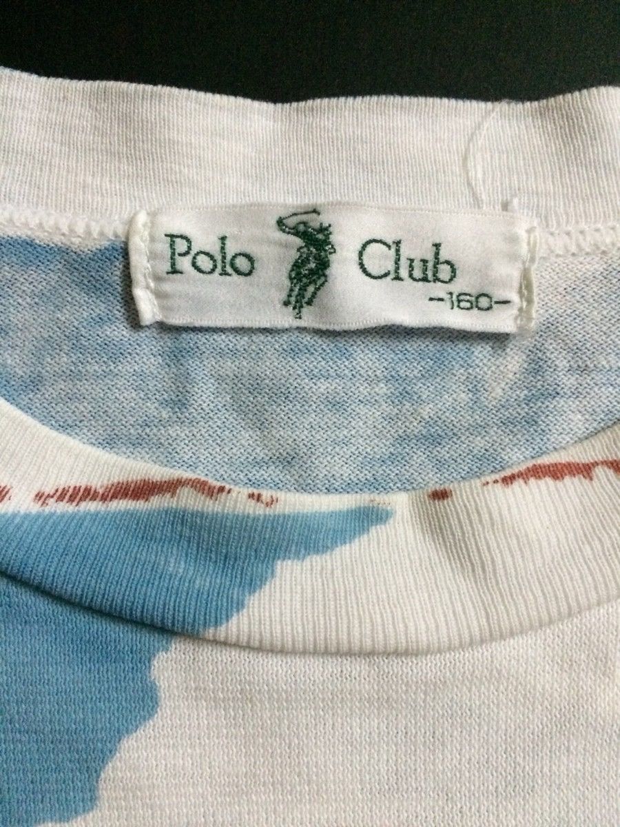 Vintage Vintage 90’s All Over Print Polo Club Single Stitch Tshirt Size US L / EU 52-54 / 3 - 5 Thumbnail