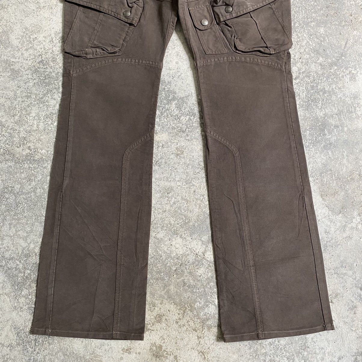 Designer × Japanese Brand Custom Culture Japan Flared Leg Cargo Pants Size US 32 / EU 48 - 7 Thumbnail