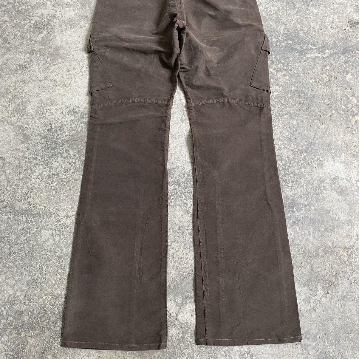 Designer × Japanese Brand Custom Culture Japan Flared Leg Cargo Pants Size US 32 / EU 48 - 16 Thumbnail
