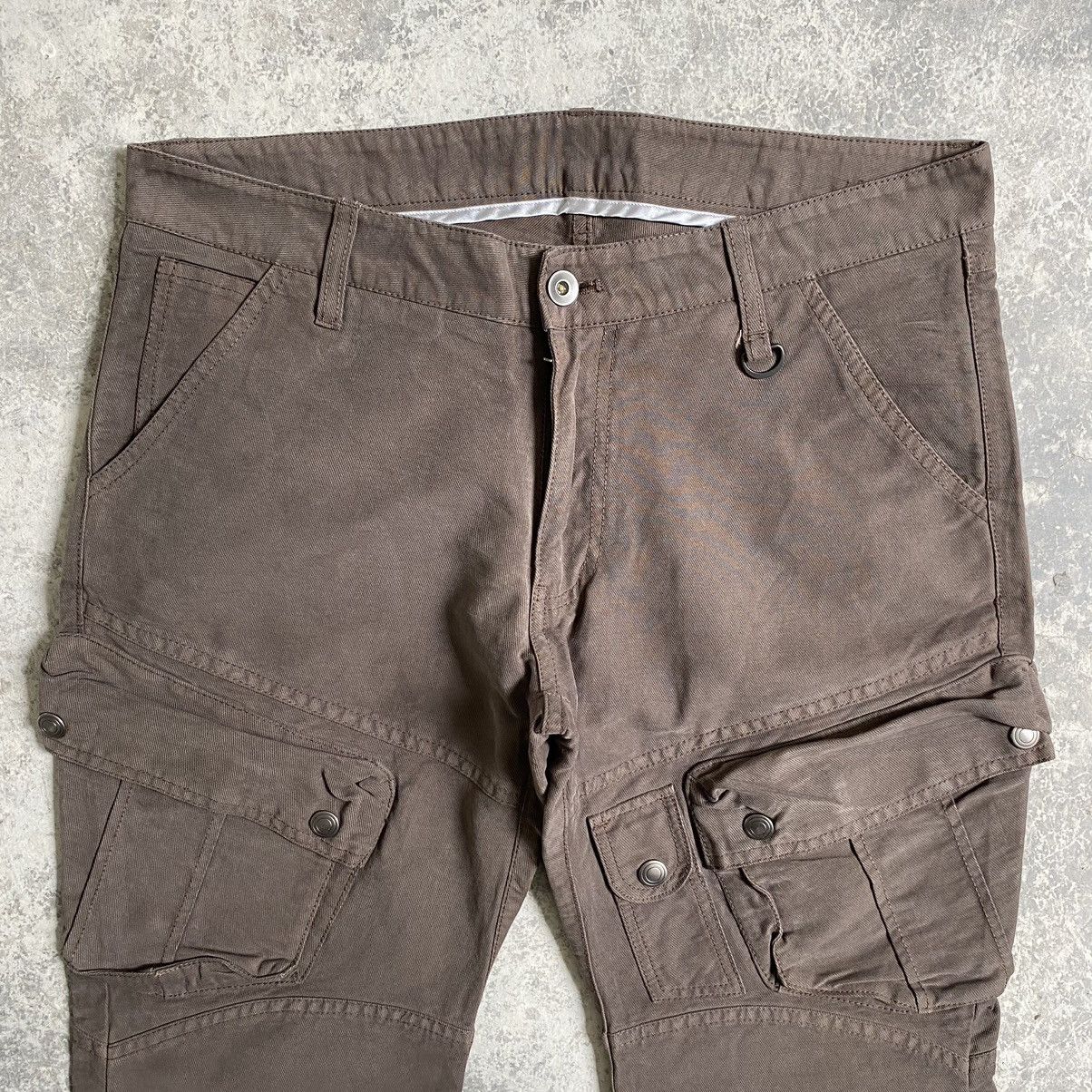 Designer × Japanese Brand Custom Culture Japan Flared Leg Cargo Pants Size US 32 / EU 48 - 9 Thumbnail