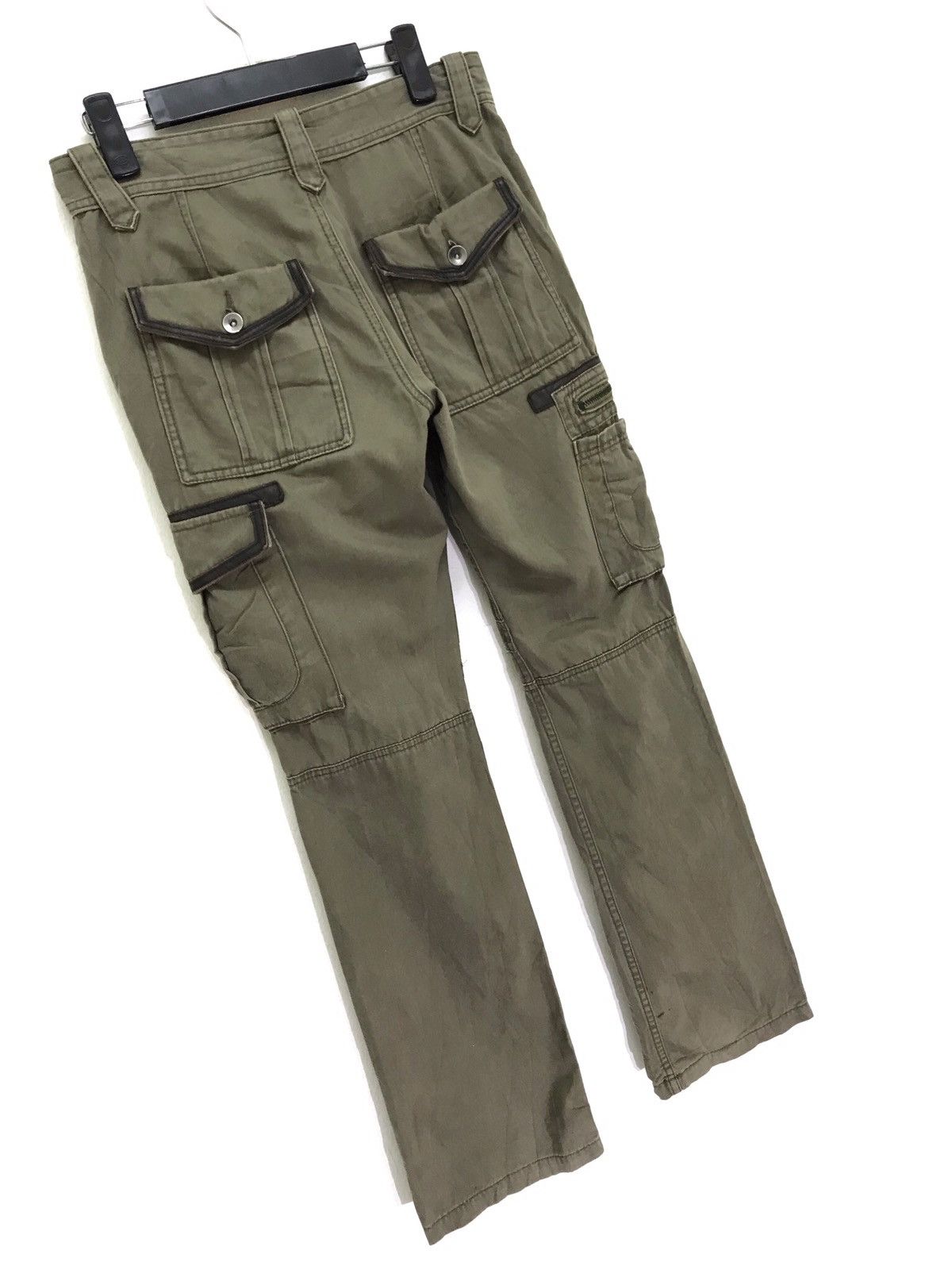 Japanese Brand Jackrose Cargo Pant Leather Parts Size US 29 - 5 Thumbnail