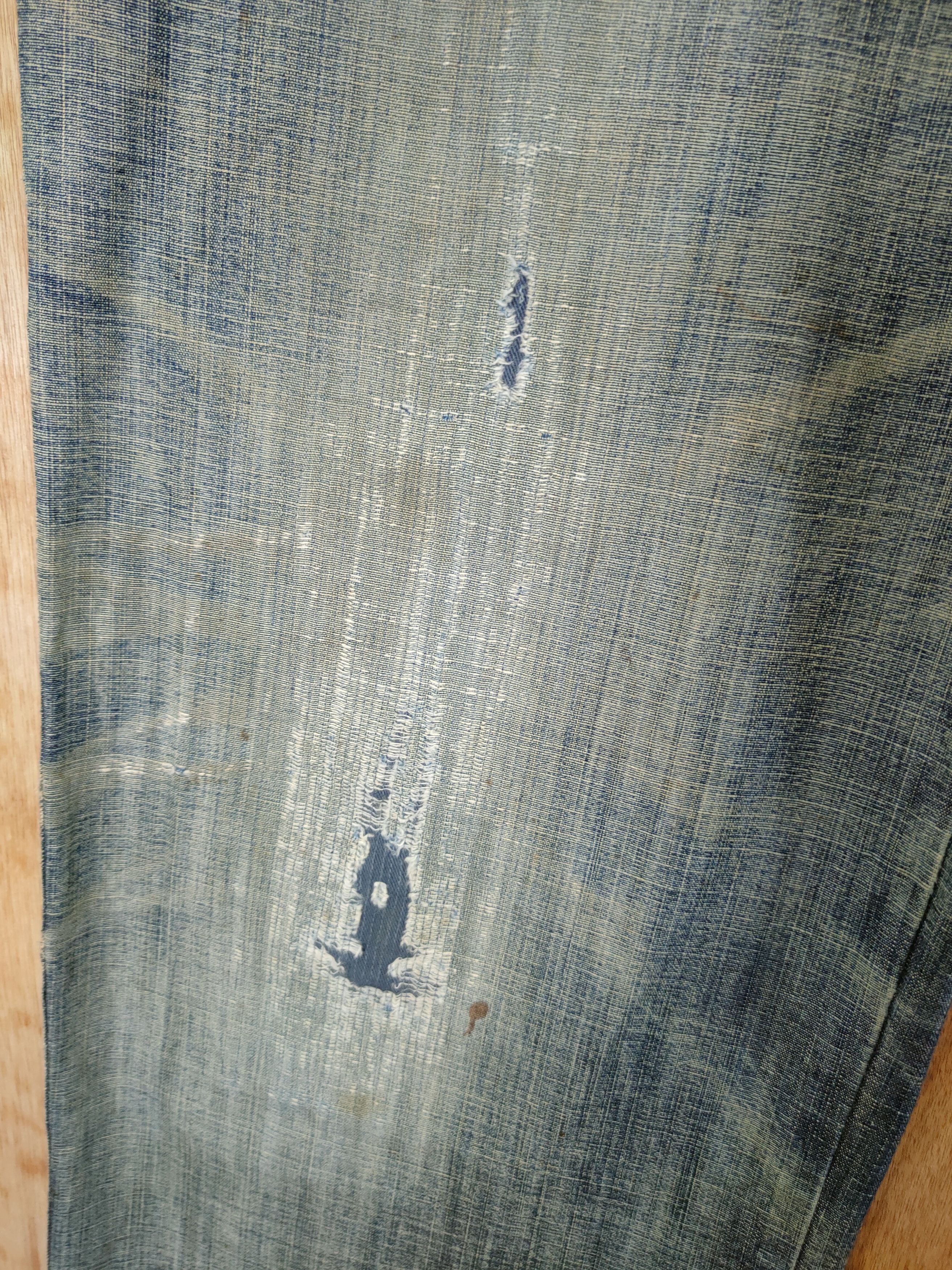 Japanese Brand DLL kizuki Kazutaka kato distressed denim vtg japan #46-420 Size US 34 / EU 50 - 7 Thumbnail