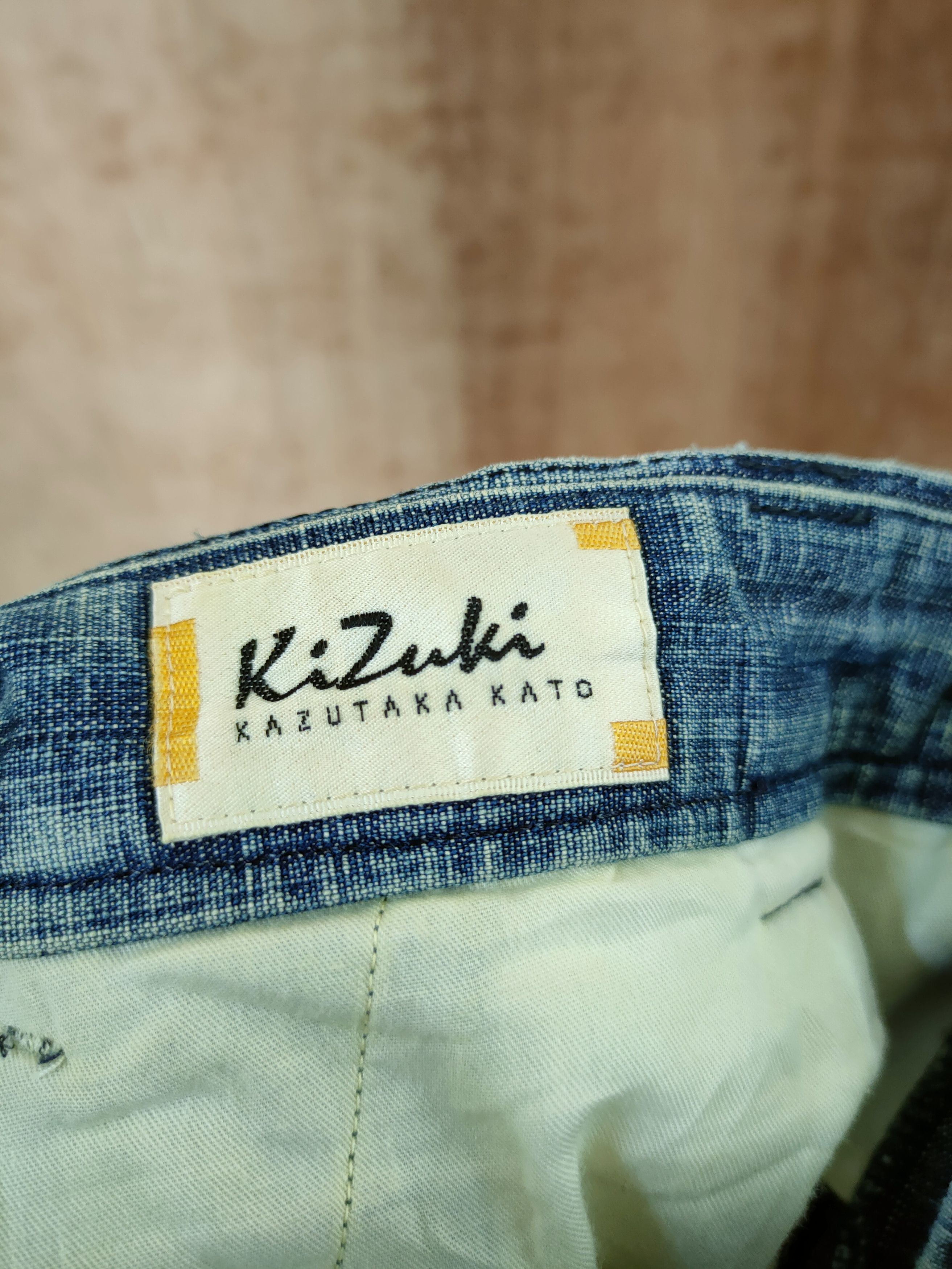 Japanese Brand DLL kizuki Kazutaka kato distressed denim vtg japan #46-420 Size US 34 / EU 50 - 13 Thumbnail