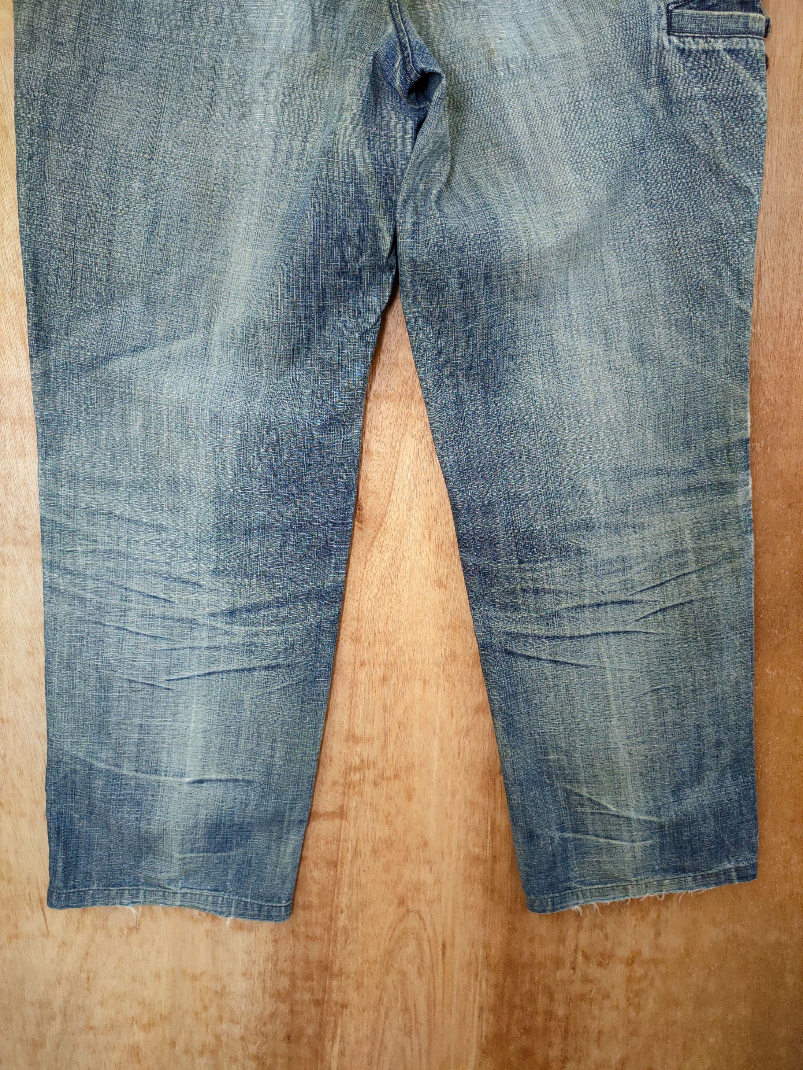 Japanese Brand DLL kizuki Kazutaka kato distressed denim vtg japan #46-420 Size US 34 / EU 50 - 10 Thumbnail