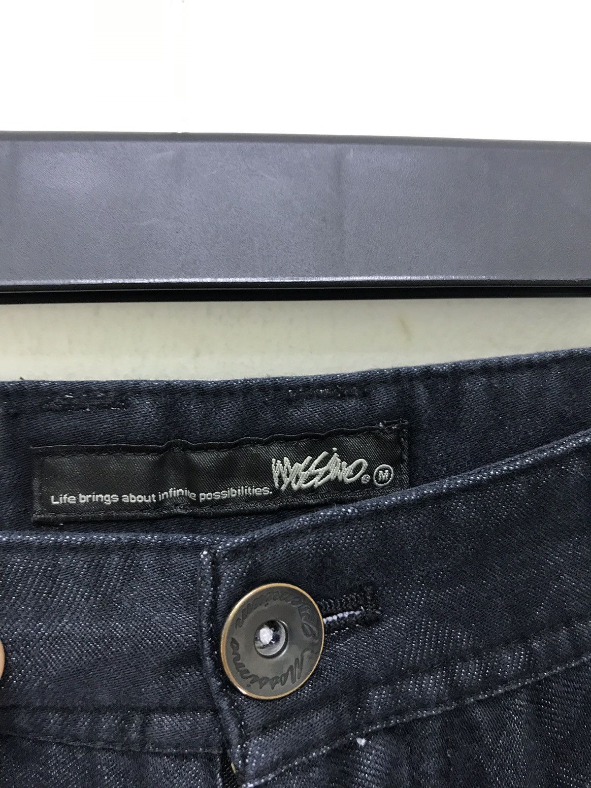 Mossimo Bush Pant Checked Black Cropped Pant Size US 30 / EU 46 - 7 Thumbnail
