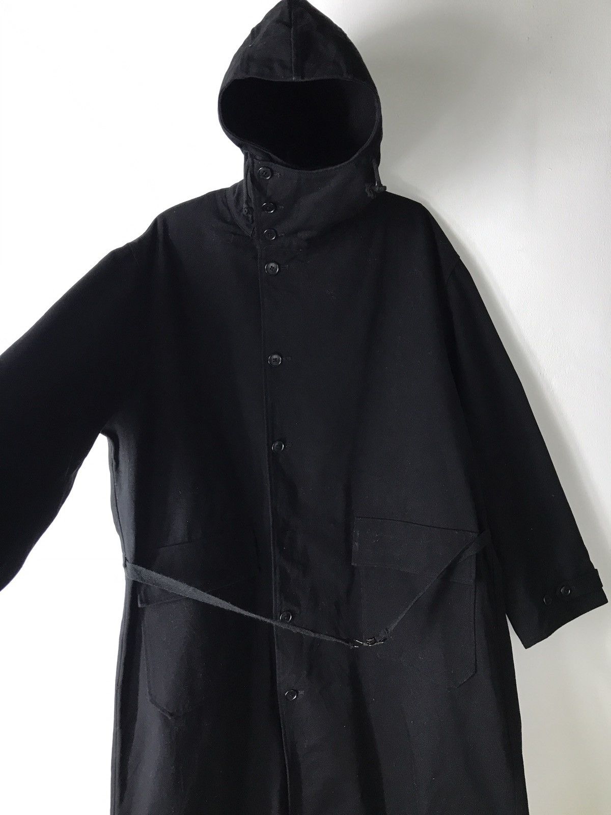 Yohji Yamamoto 💥 ARCHIVE YOHJI YAMAMOTO Y's FOR MEN COAT PARKAS WITH BELT Size US M / EU 48-50 / 2 - 8 Thumbnail