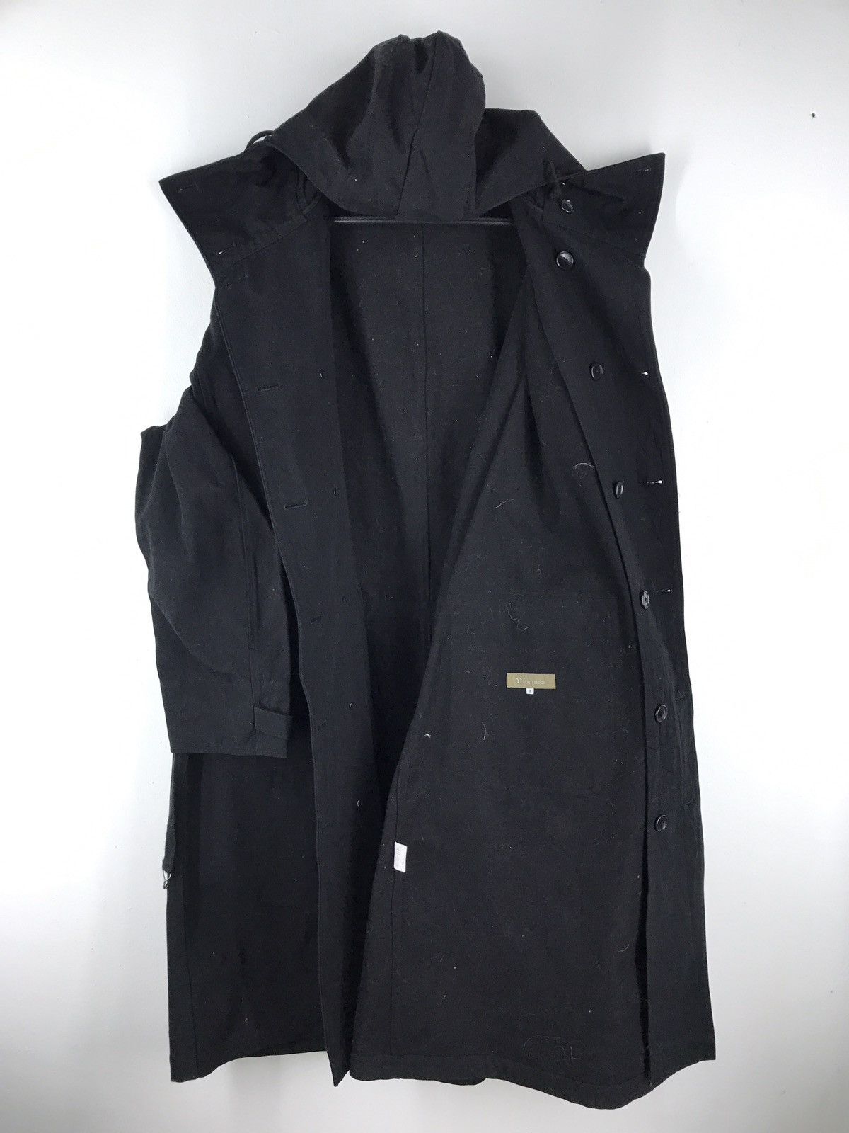 Yohji Yamamoto 💥 ARCHIVE YOHJI YAMAMOTO Y's FOR MEN COAT PARKAS WITH BELT Size US M / EU 48-50 / 2 - 14 Thumbnail