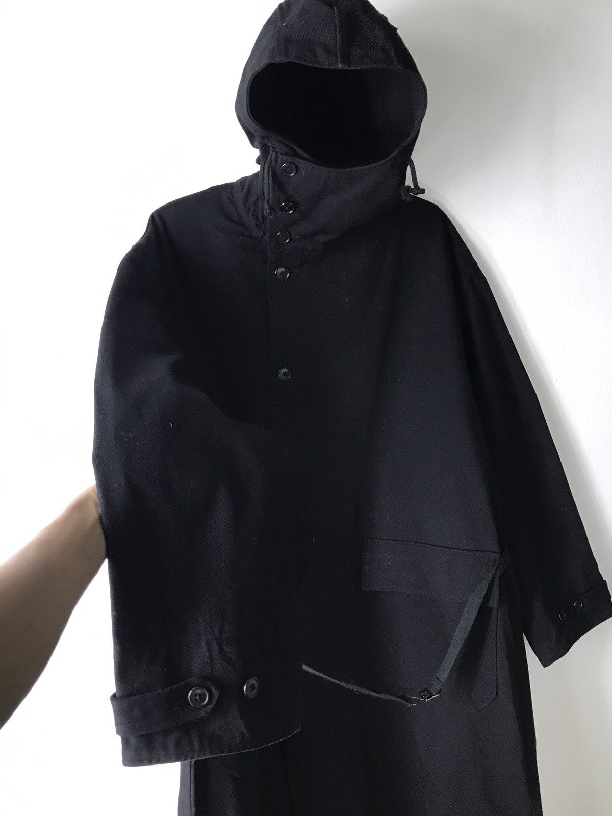 Yohji Yamamoto 💥 ARCHIVE YOHJI YAMAMOTO Y's FOR MEN COAT PARKAS WITH BELT Size US M / EU 48-50 / 2 - 9 Thumbnail