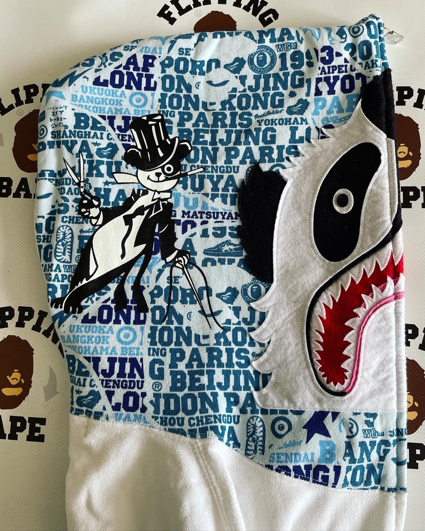 Bape BAPE XXV ANNIVERSARY STORES CAMO PANDA FULL ZIP HOODIE Size US M / EU 48-50 / 2 - 4 Thumbnail