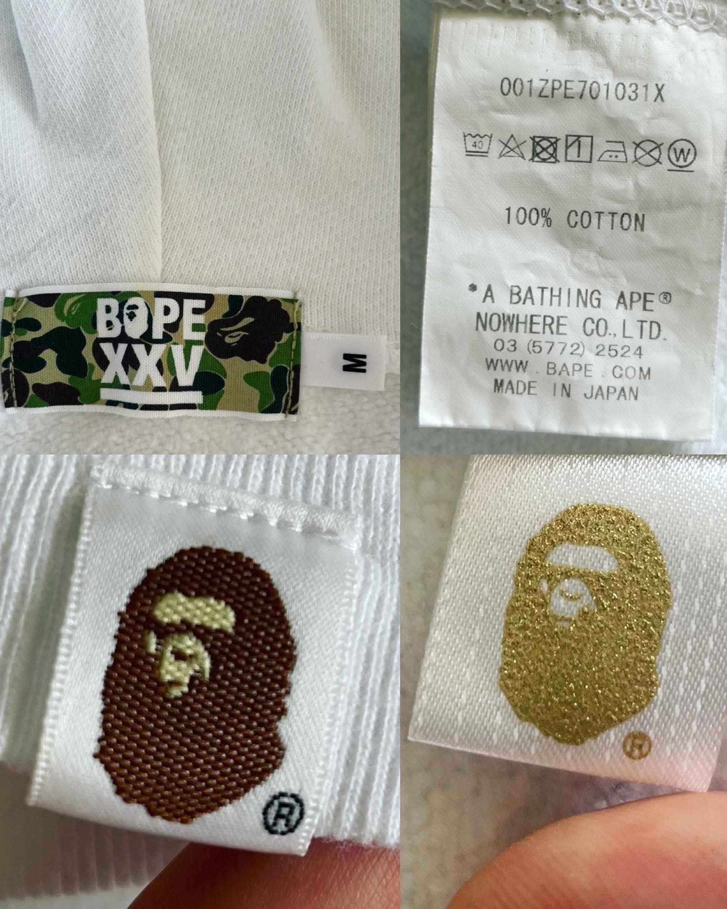 Bape BAPE XXV ANNIVERSARY STORES CAMO PANDA FULL ZIP HOODIE Size US M / EU 48-50 / 2 - 9 Thumbnail