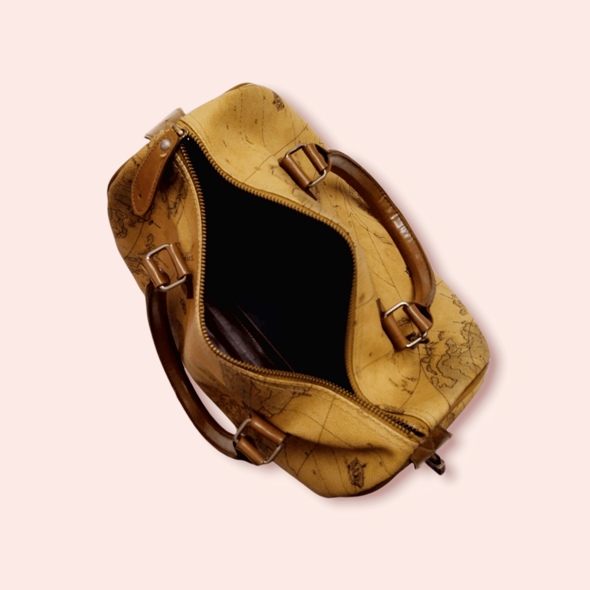 Japanese Brand × Vintage VINTAGE JAPANESE BRAND WORLD MAP SPEEDY HANDBAG Size ONE SIZE - 11 Thumbnail