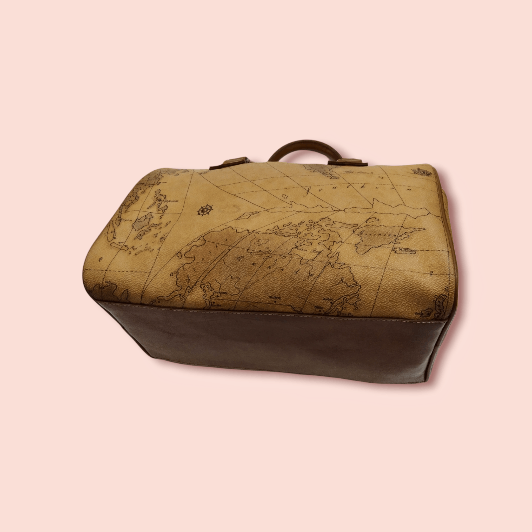 Japanese Brand × Vintage VINTAGE JAPANESE BRAND WORLD MAP SPEEDY HANDBAG Size ONE SIZE - 8 Thumbnail