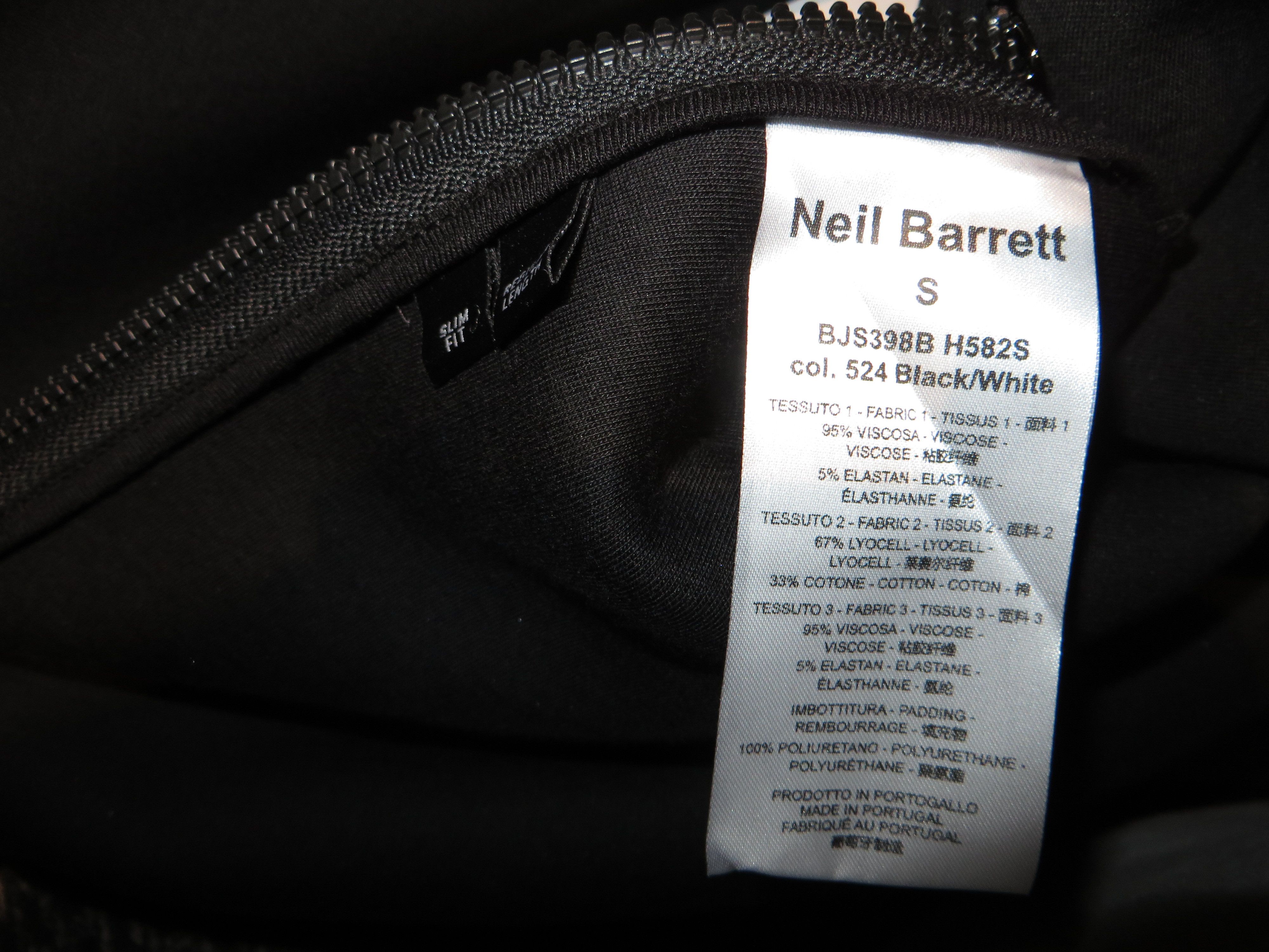 Neil Barrett Military star print neoprene sweatshirt Size US S / EU 44-46 / 1 - 10 Thumbnail
