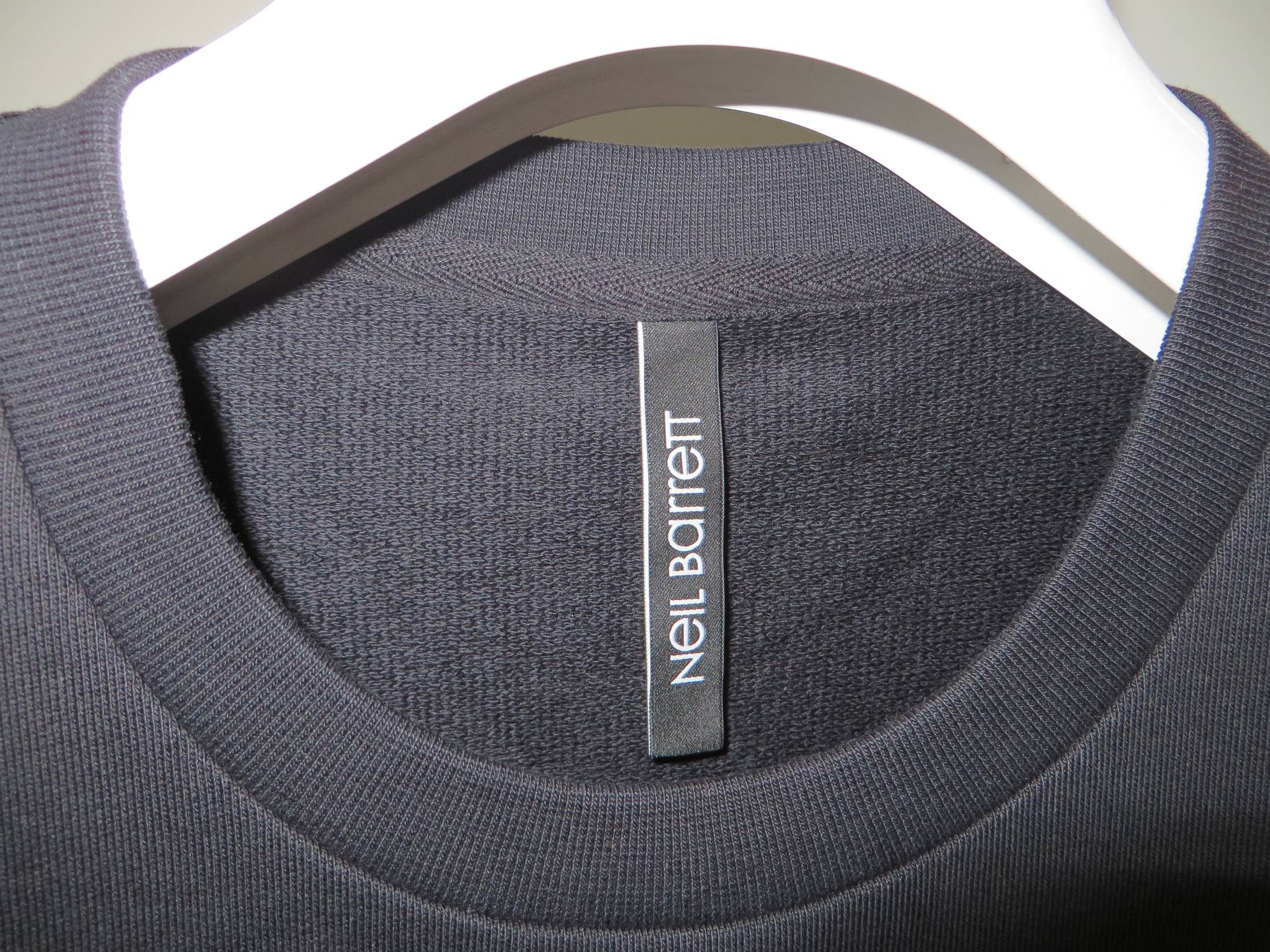 Neil Barrett "Just Be" printed sweatshirt Size US XS / EU 42 / 0 - 3 Thumbnail