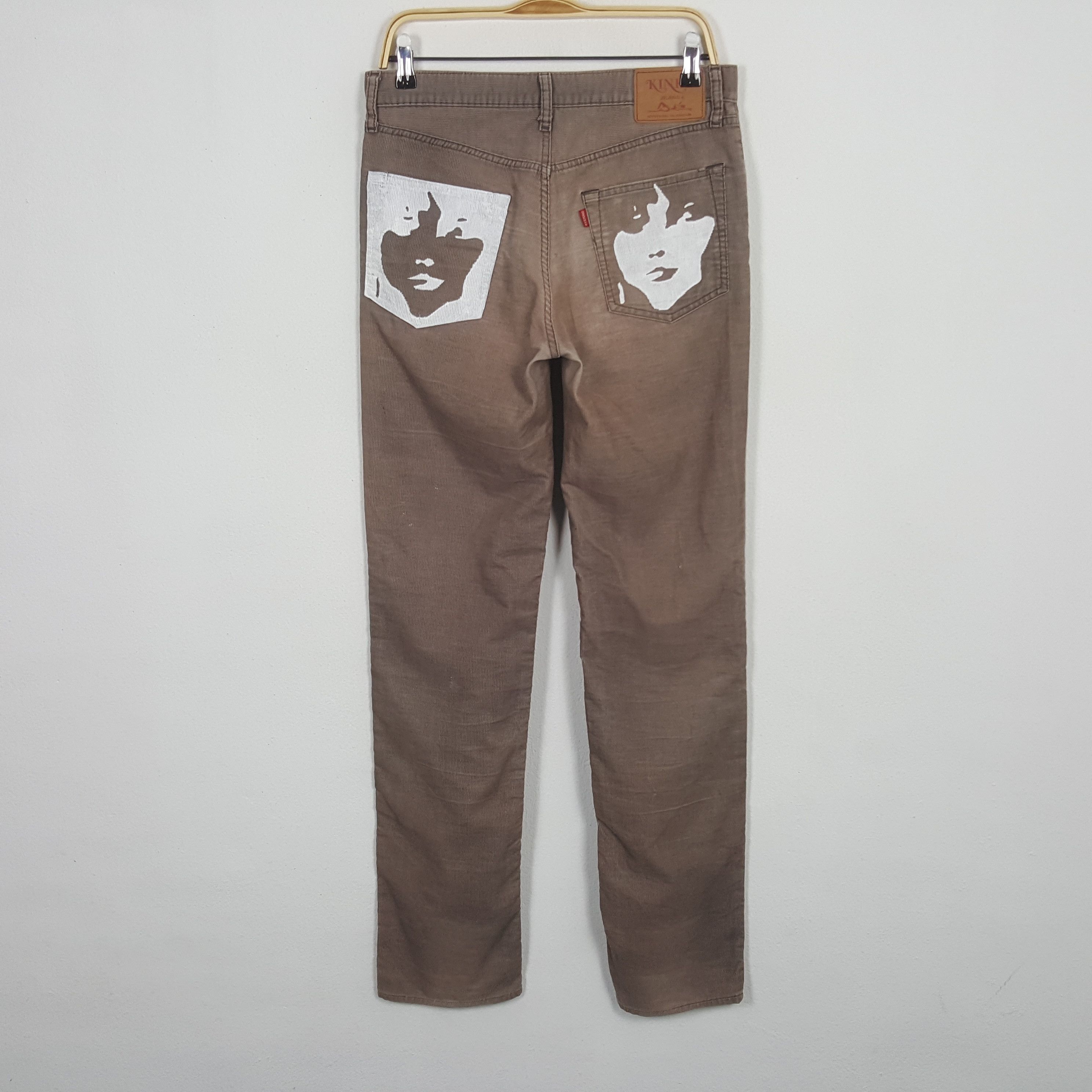 Vintage Hysteric Glamour Custom Logo Design Pants