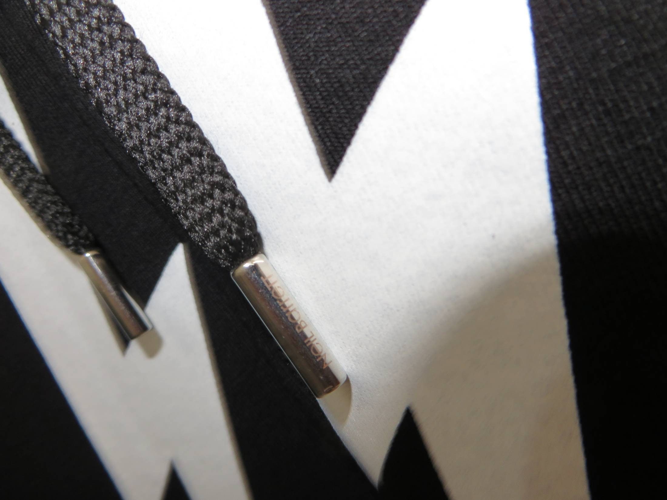 Neil Barrett Oversized Lightning bolt-print hoodie Size US XXS / EU 40 - 8 Thumbnail