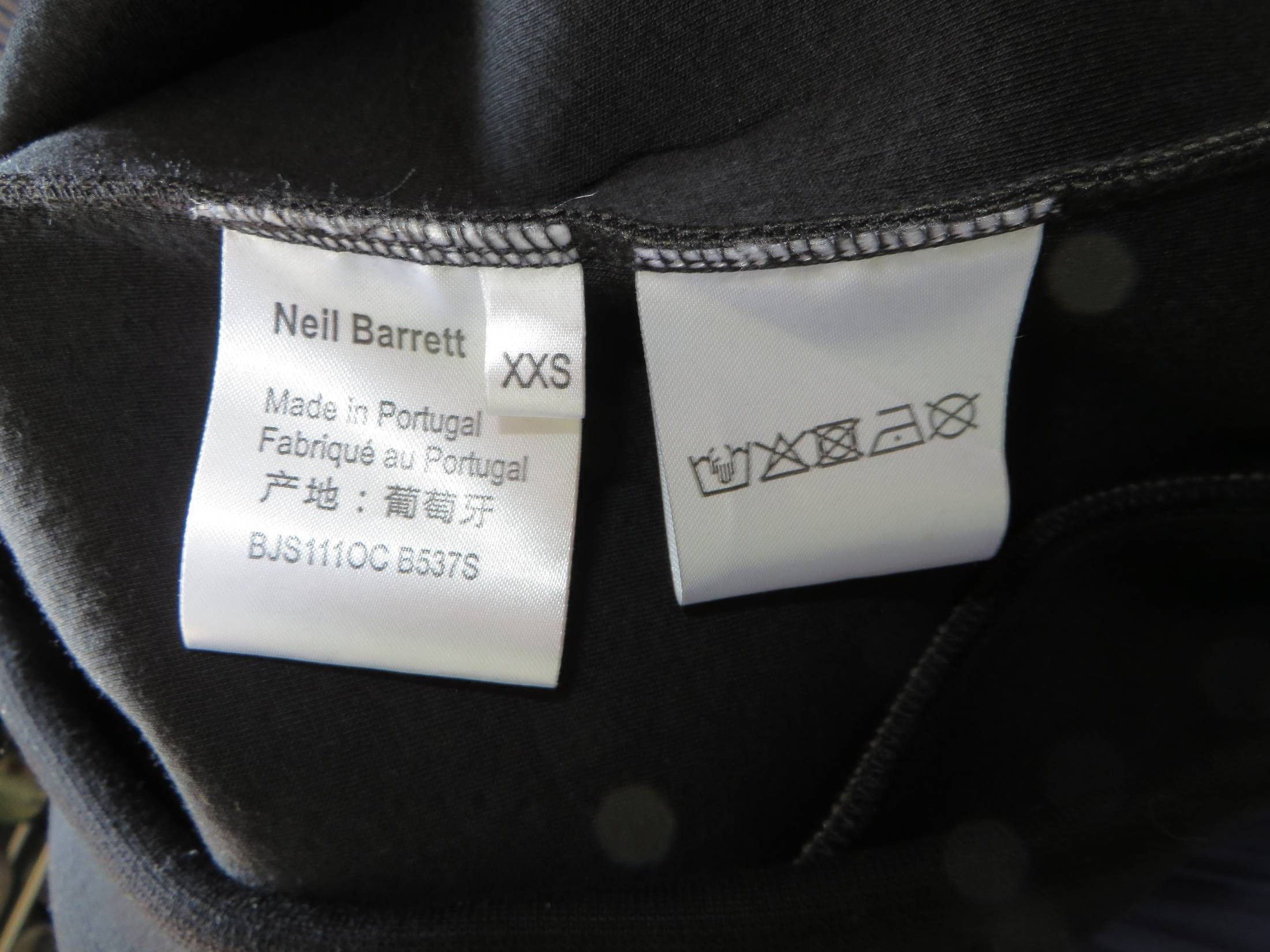 Neil Barrett Oversized Lightning bolt-print hoodie Size US XXS / EU 40 - 12 Thumbnail