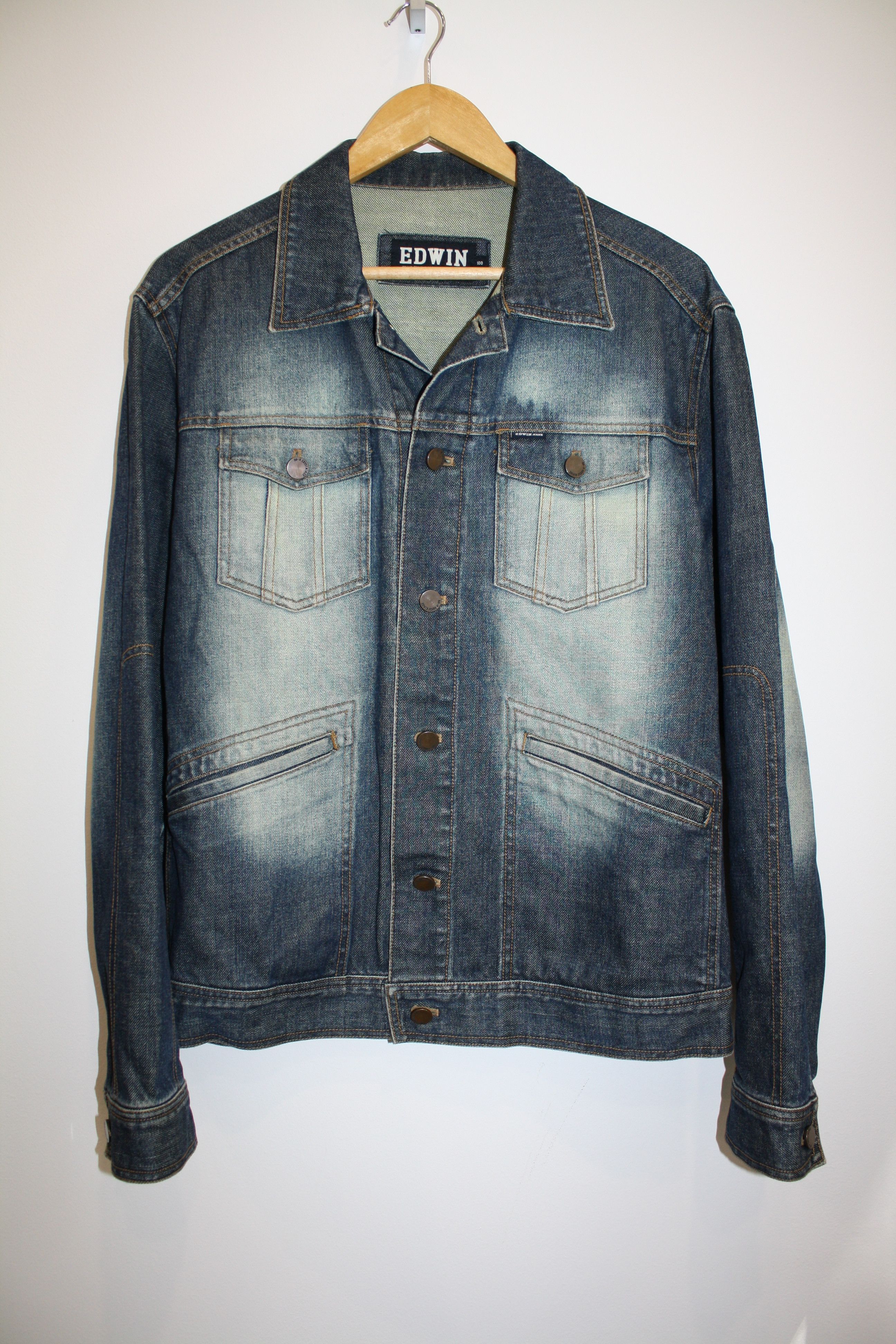 Edwin Edwin Japan Denim Jeans Jacket Size US M / EU 48-50 / 2 - 2 Thumbnail