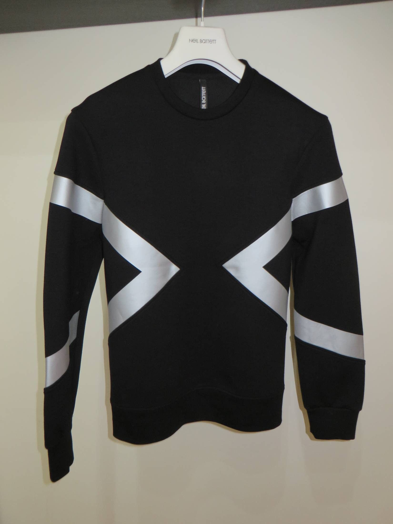 Neil Barrett Metalic print Modernist sweatshirt Size US XS / EU 42 / 0 - 5 Thumbnail
