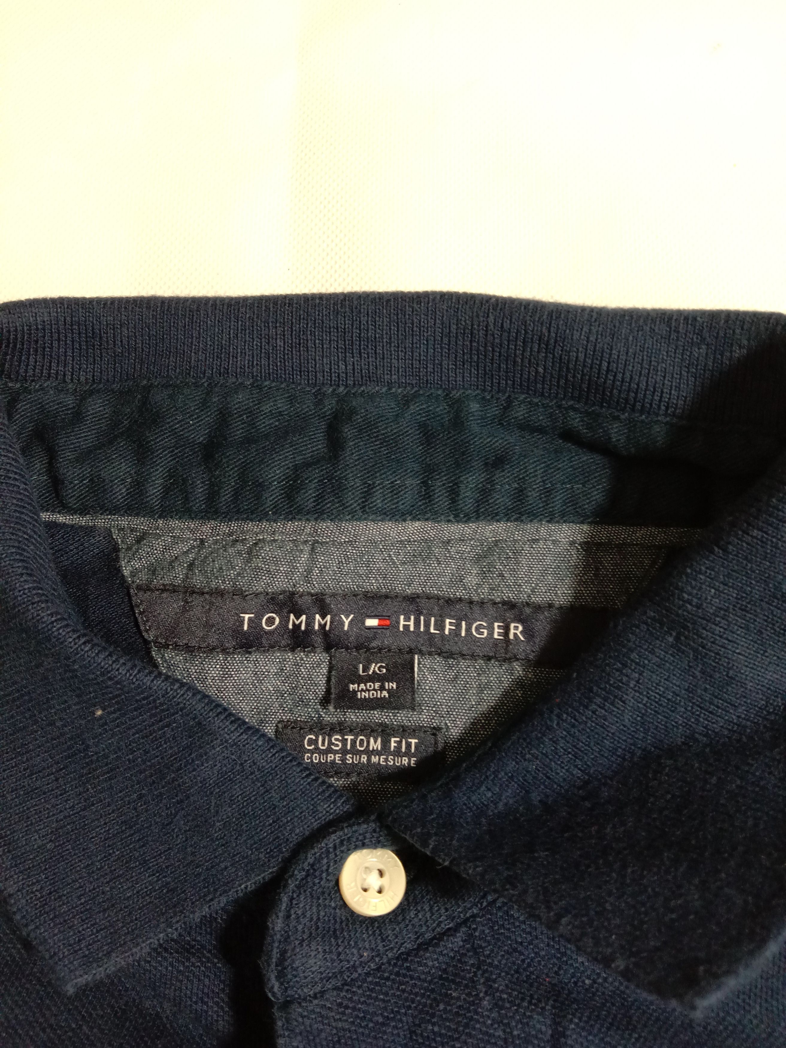 Tommy Hilfiger Vintage 90s Tommy Hilfiger 85th Logo Shirt Size US L / EU 52-54 / 3 - 4 Thumbnail