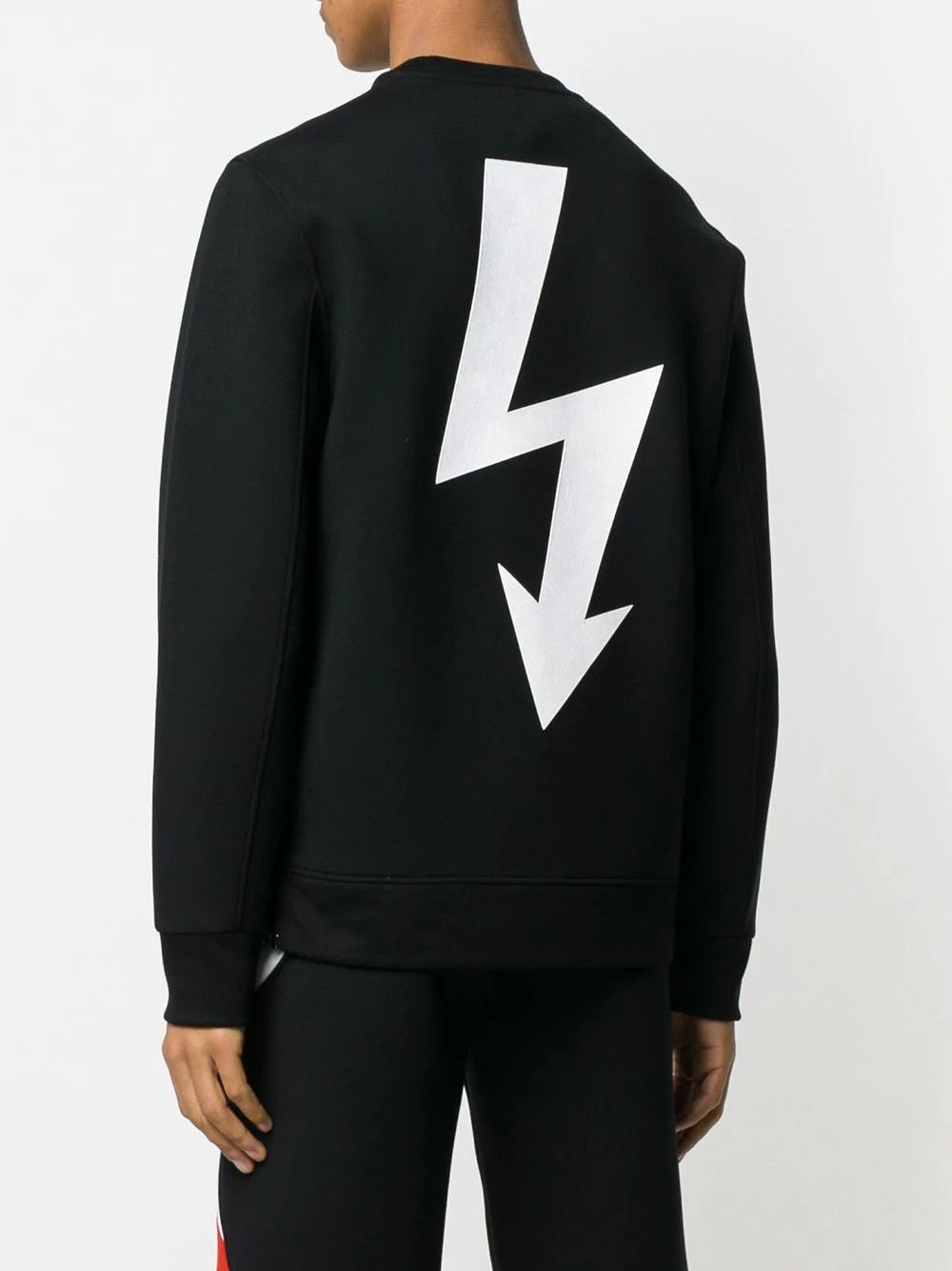 Neil Barrett Printed thunderbolt sweatshirt Size US XXS / EU 40 - 11 Thumbnail