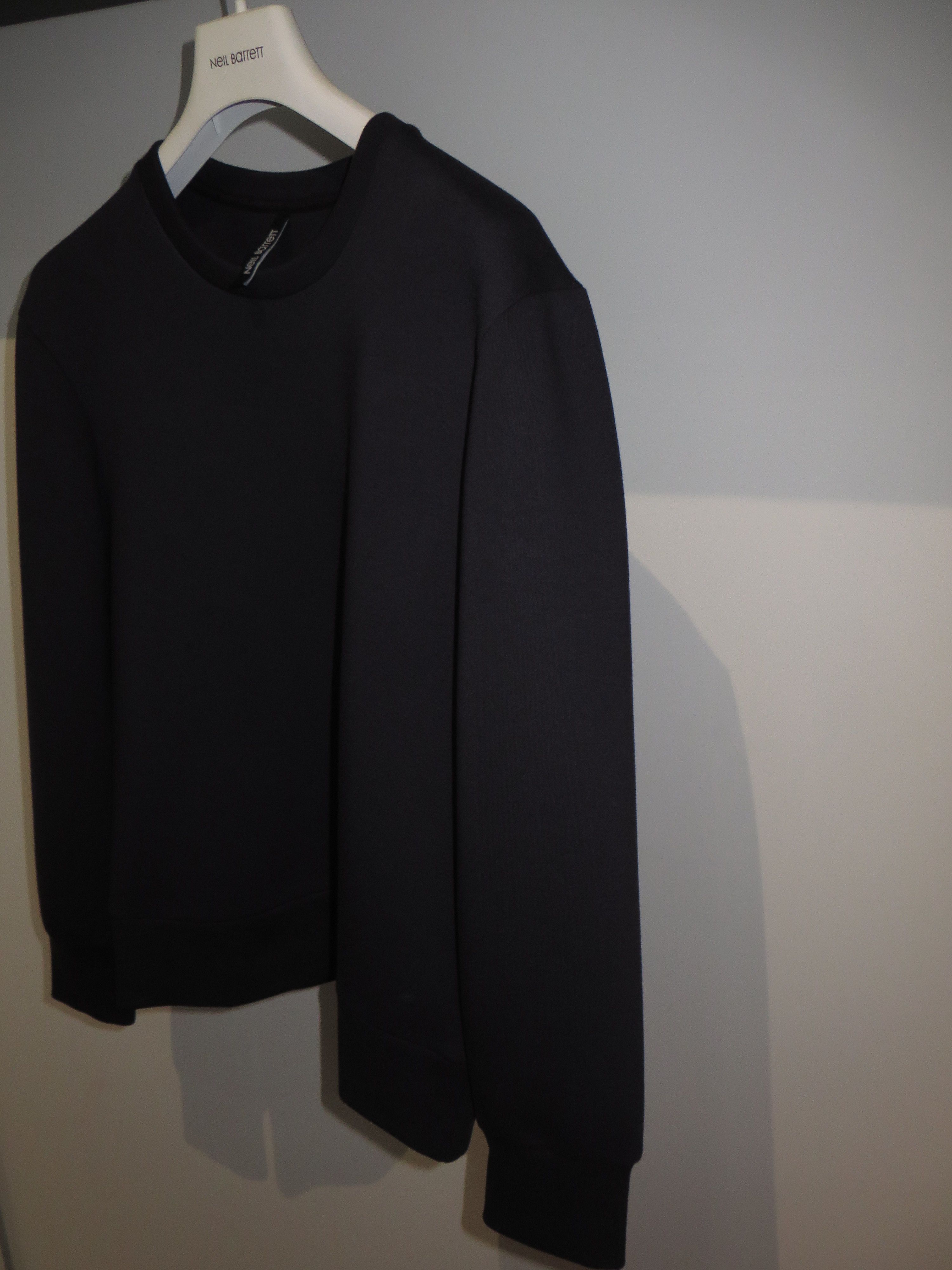 Neil Barrett Basic neoprene sweatshirt Size US XS / EU 42 / 0 - 4 Thumbnail