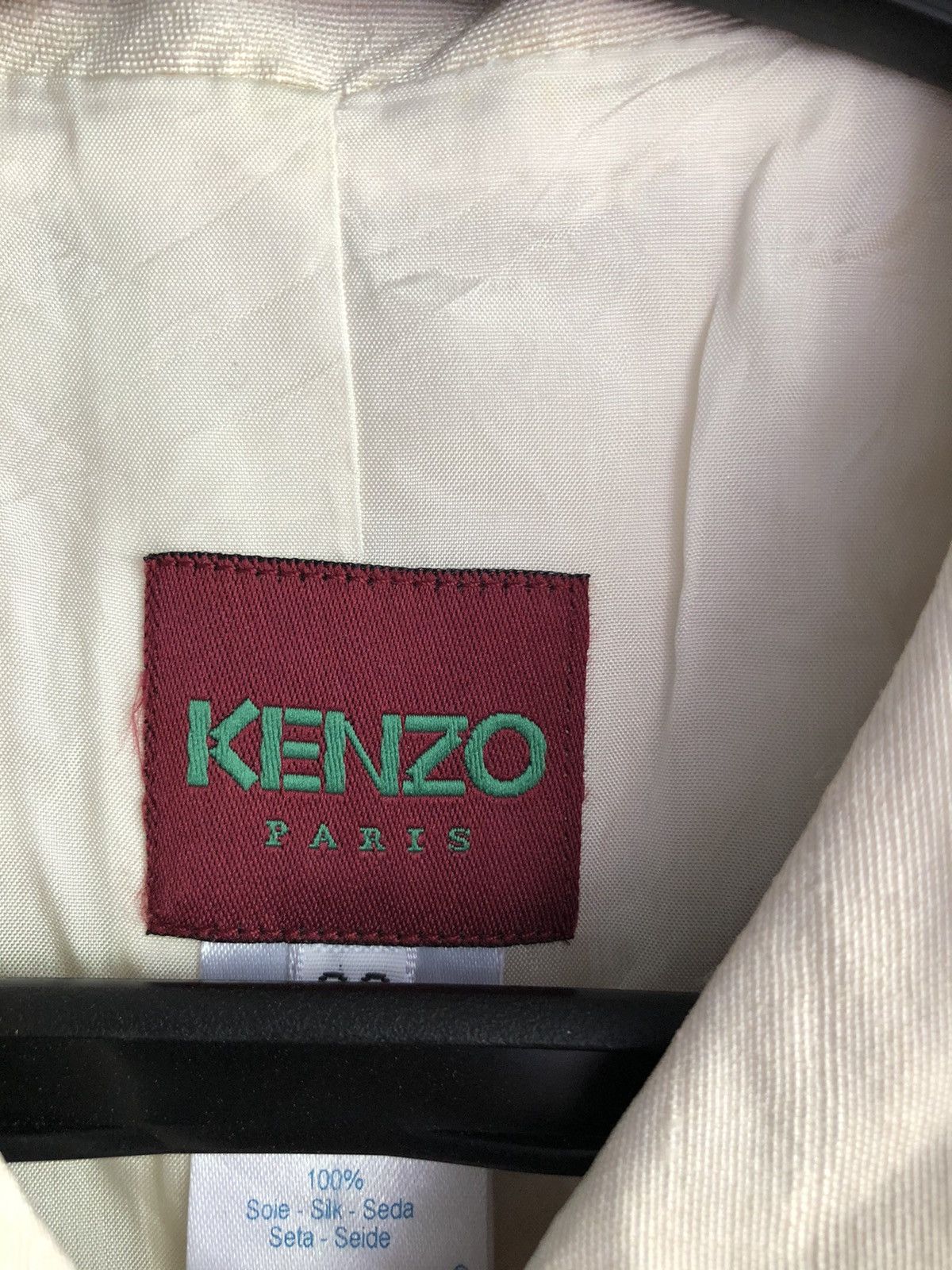 Kenzo Kenzo Full zipper blazer/Jacket Size 38R - 5 Thumbnail