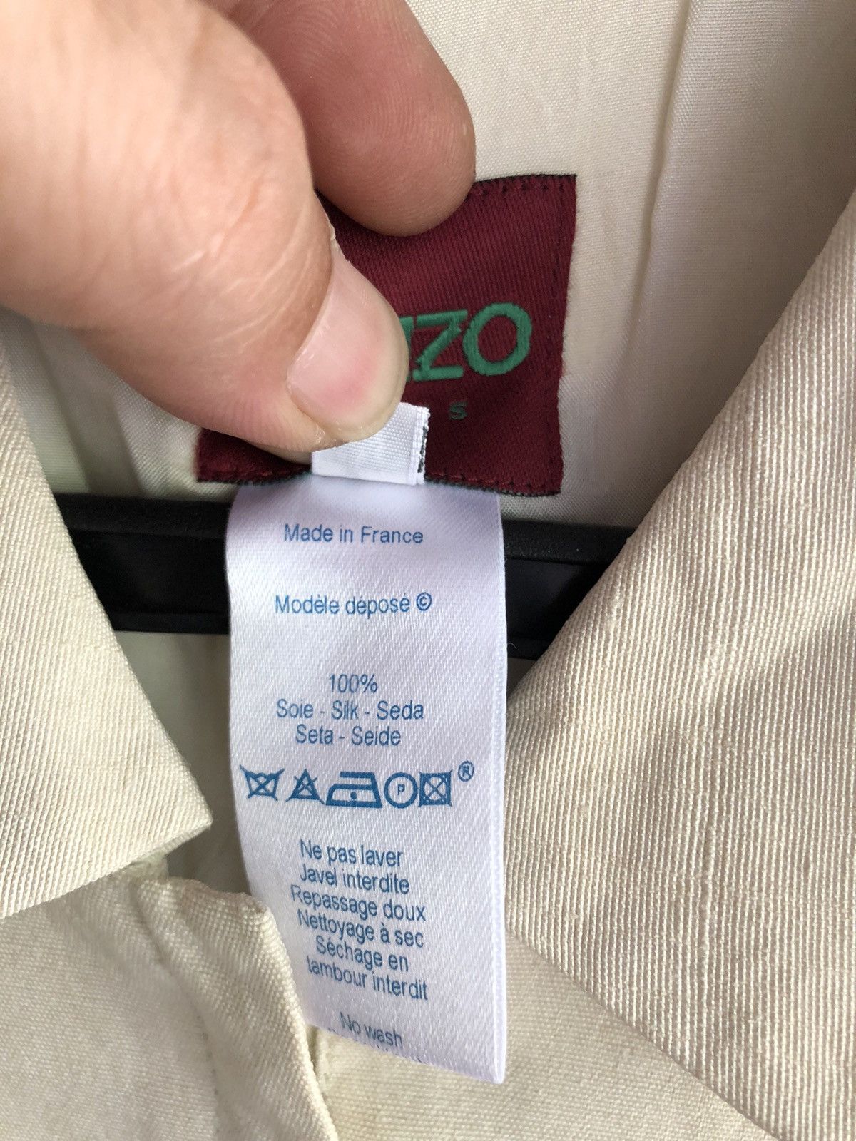 Kenzo Kenzo Full zipper blazer/Jacket Size 38R - 7 Thumbnail