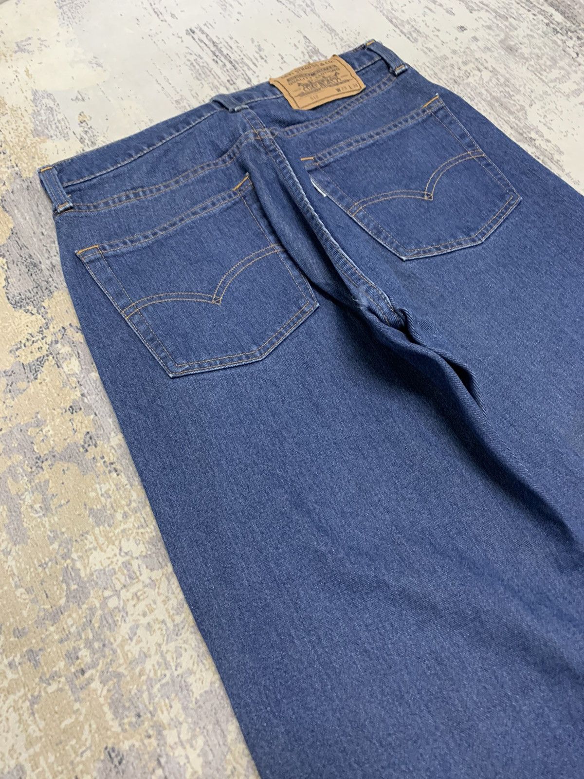 Levi's VTG Levi's Japan 512 Rayon Denim Jeans Indigo Made In Japan Size US 28 / EU 44 - 9 Thumbnail