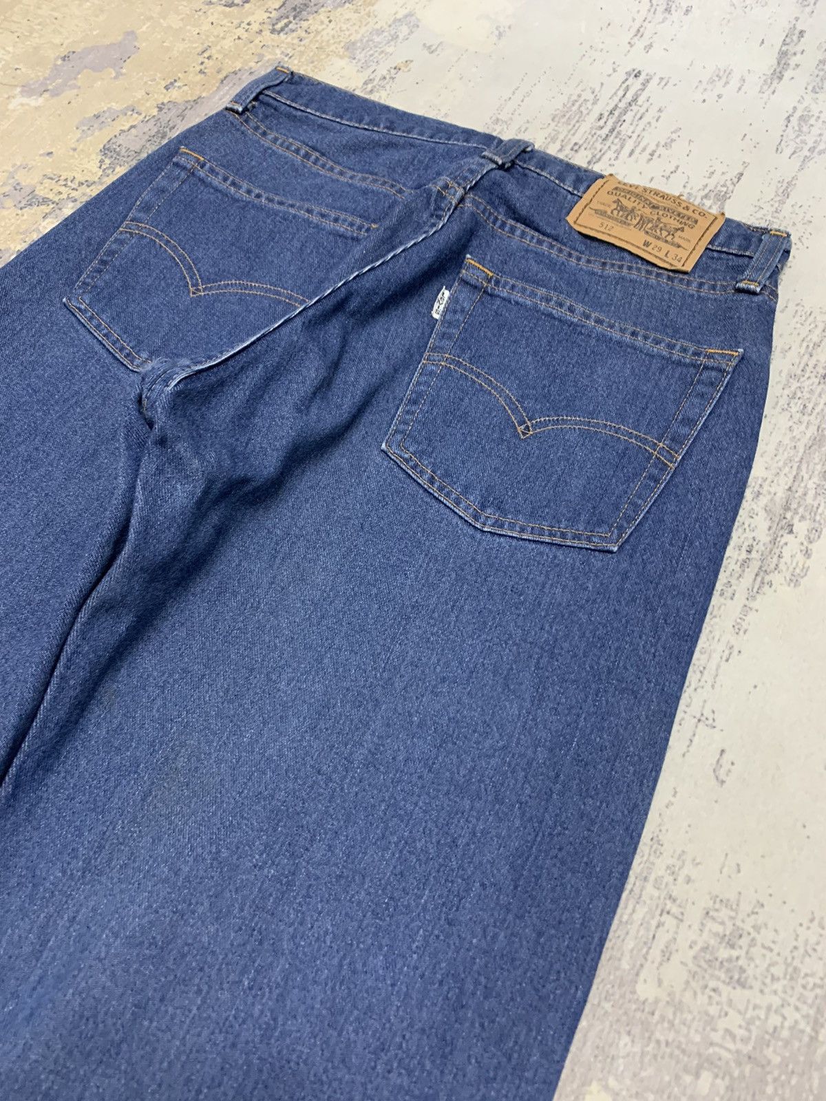 Levi's VTG Levi's Japan 512 Rayon Denim Jeans Indigo Made In Japan Size US 28 / EU 44 - 10 Thumbnail