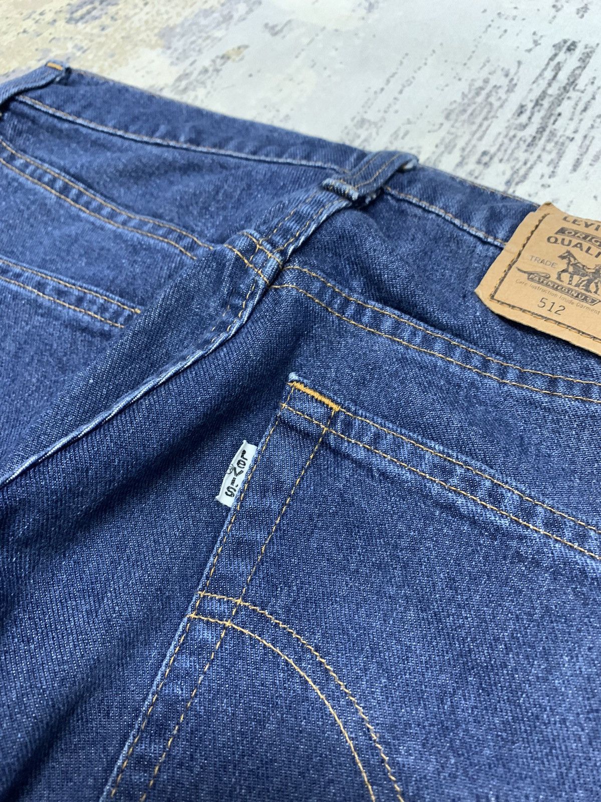 Levi's VTG Levi's Japan 512 Rayon Denim Jeans Indigo Made In Japan Size US 28 / EU 44 - 12 Thumbnail