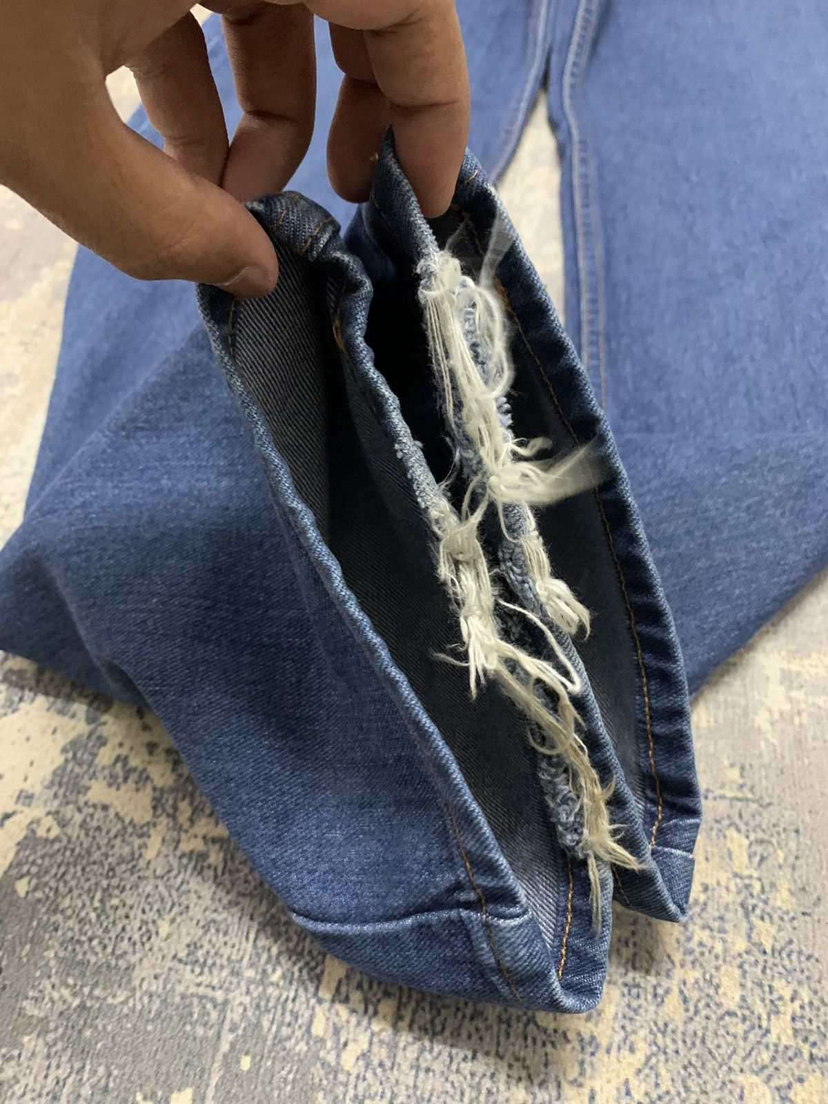 Levi's VTG Levi's Japan 512 Rayon Denim Jeans Indigo Made In Japan Size US 28 / EU 44 - 7 Thumbnail