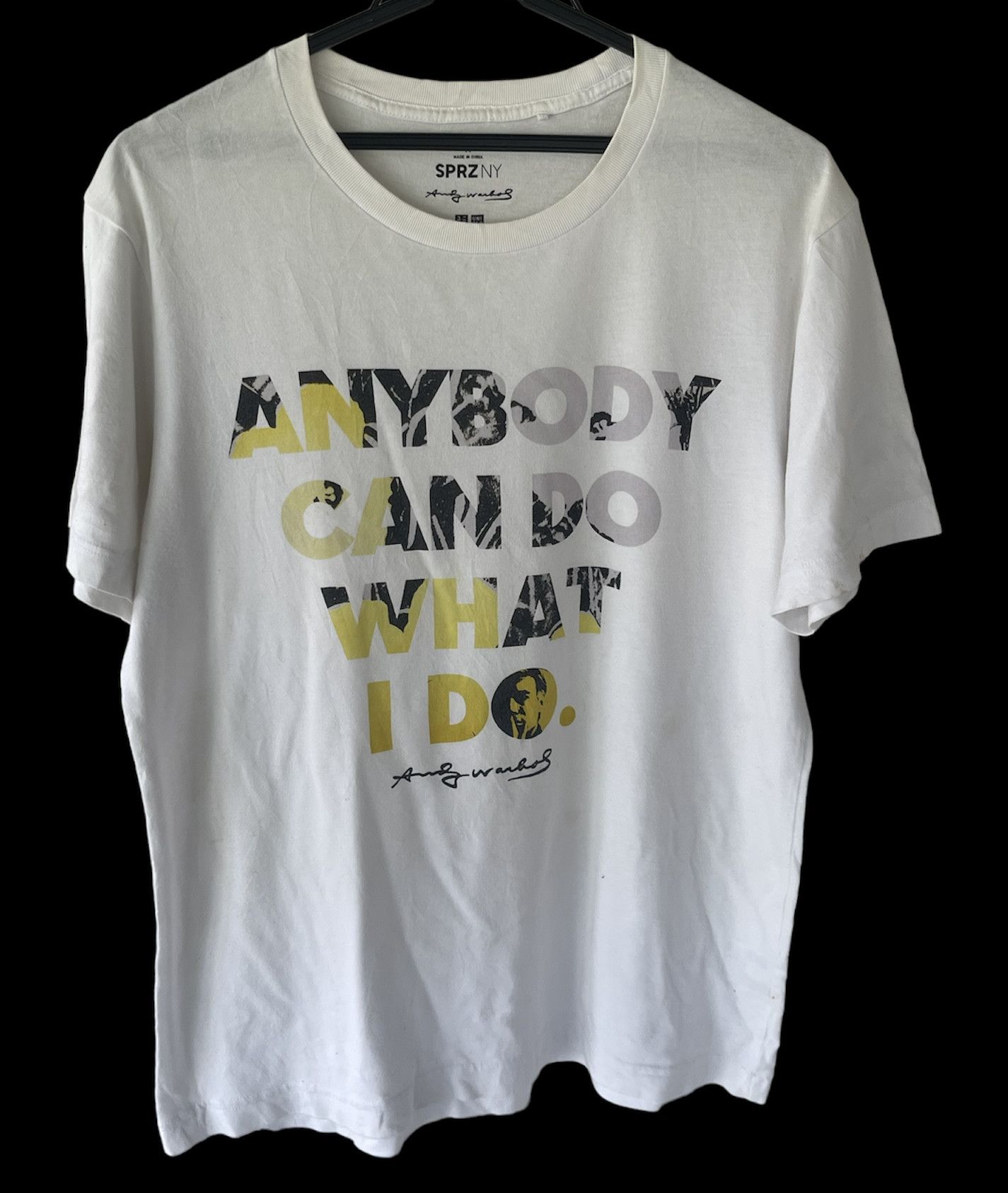 Andy Warhol VINTAGE ANDY WARHOL TEE SHIRT Size US M / EU 48-50 / 2 - 1 Thumbnail