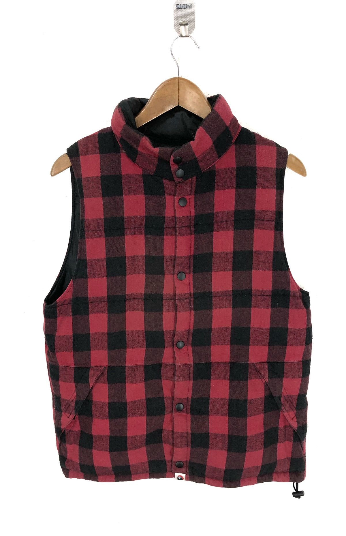 Bape Check Down Vest