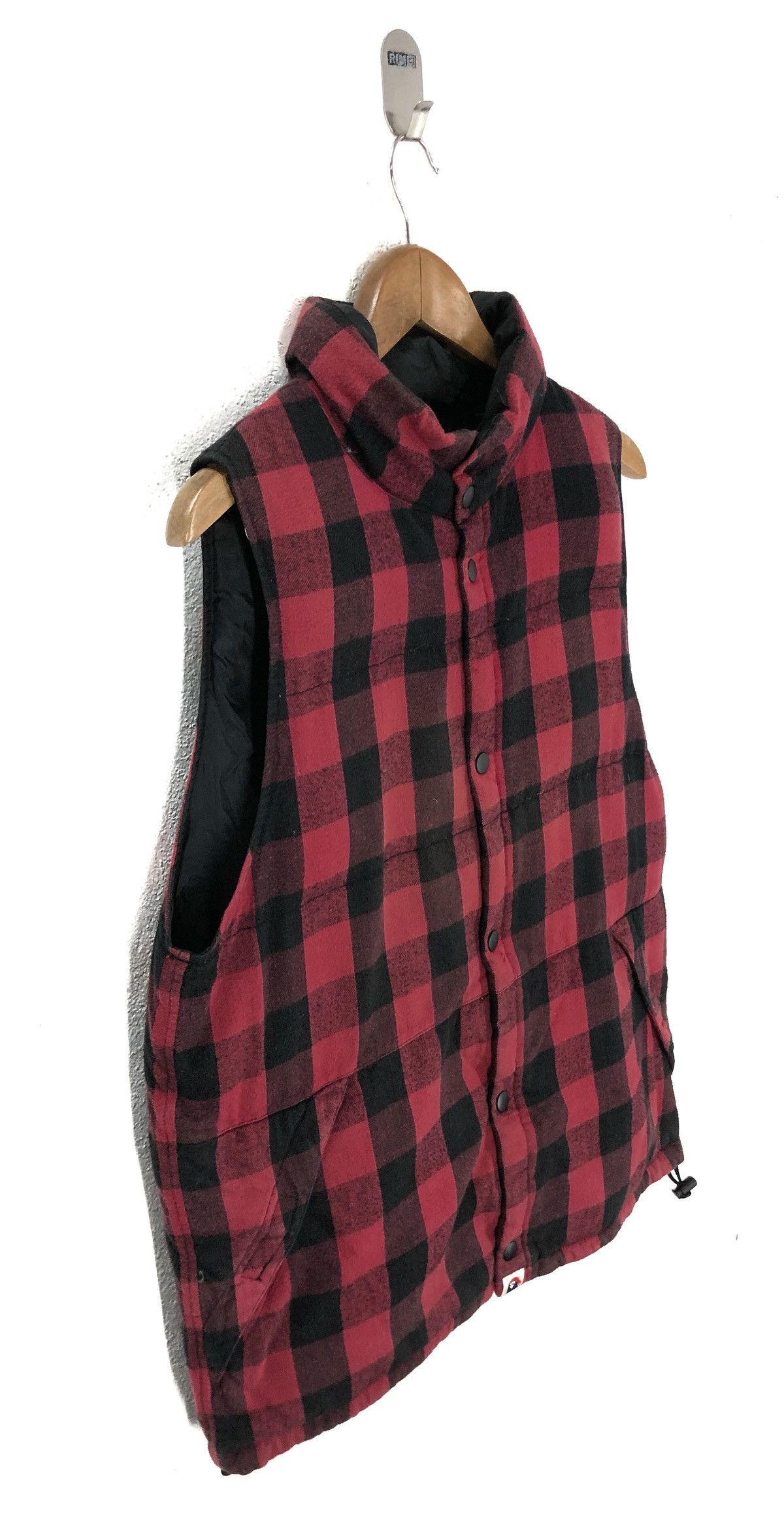 Bape Bape Check Down Vest Size US M / EU 48-50 / 2 - 3 Thumbnail